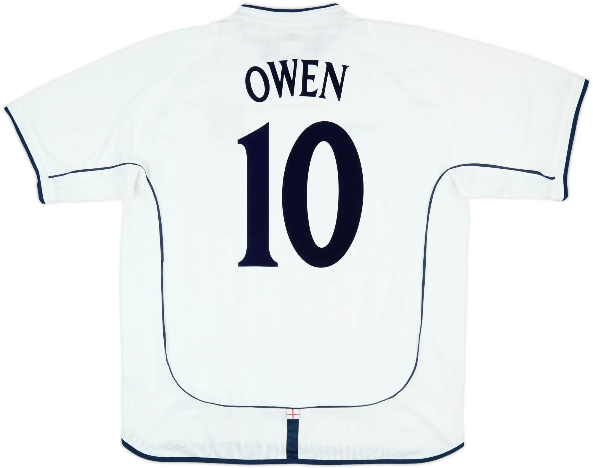 Umbro England Mens SS Home Shirt 2001