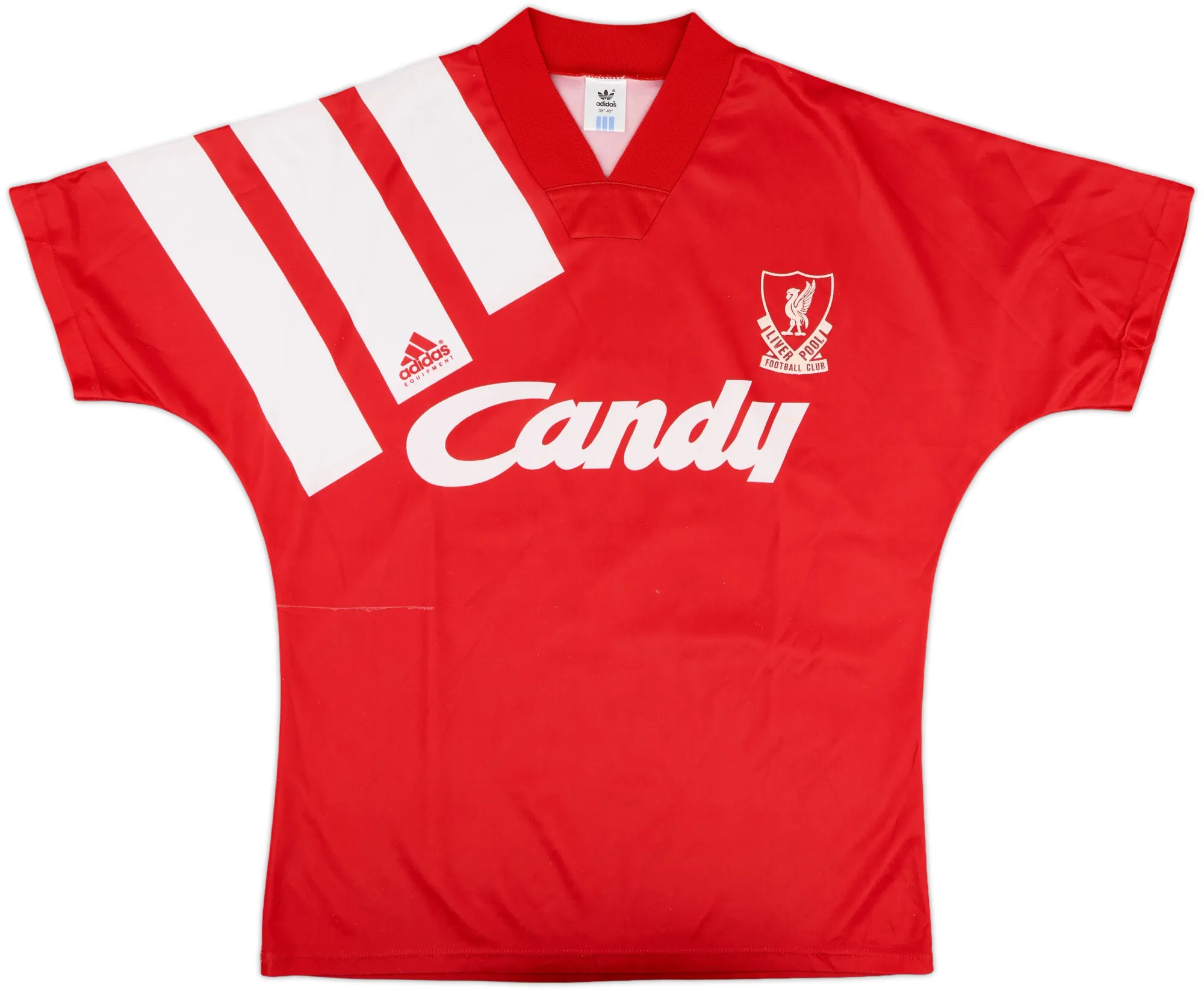 adidas Liverpool Mens SS Home Shirt 1991/92