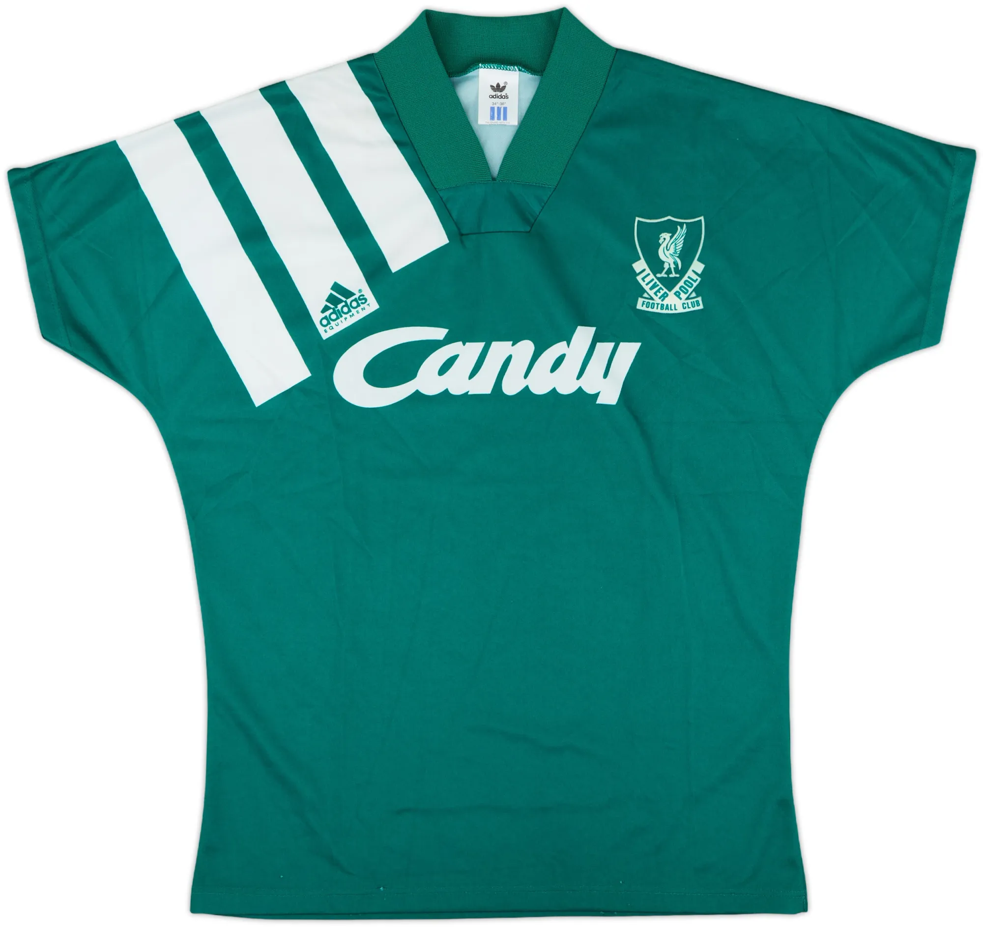 adidas Liverpool Mens SS Away Shirt 1991/92