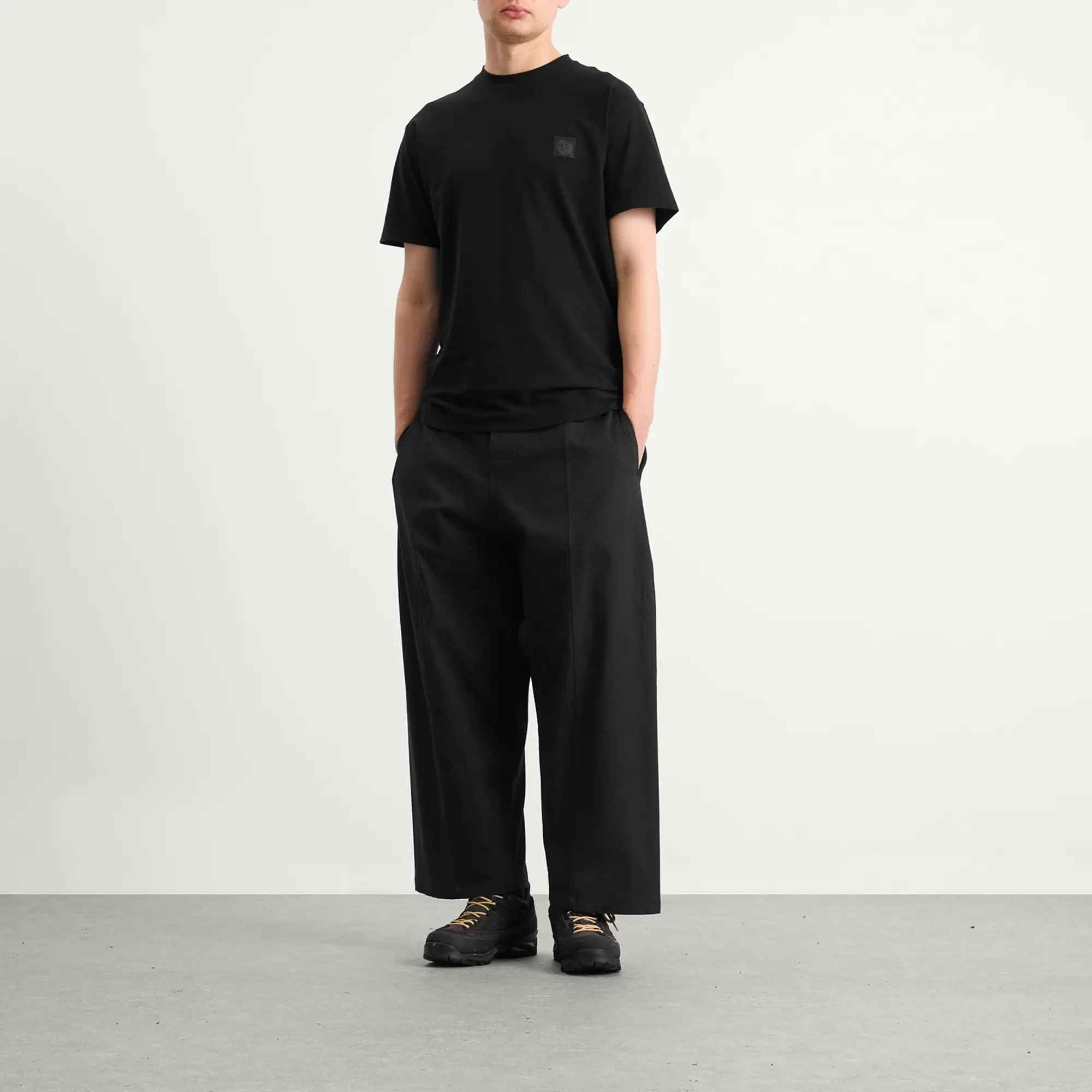 Stone Island Men's Ghost Patch Logo T-Shirt Black