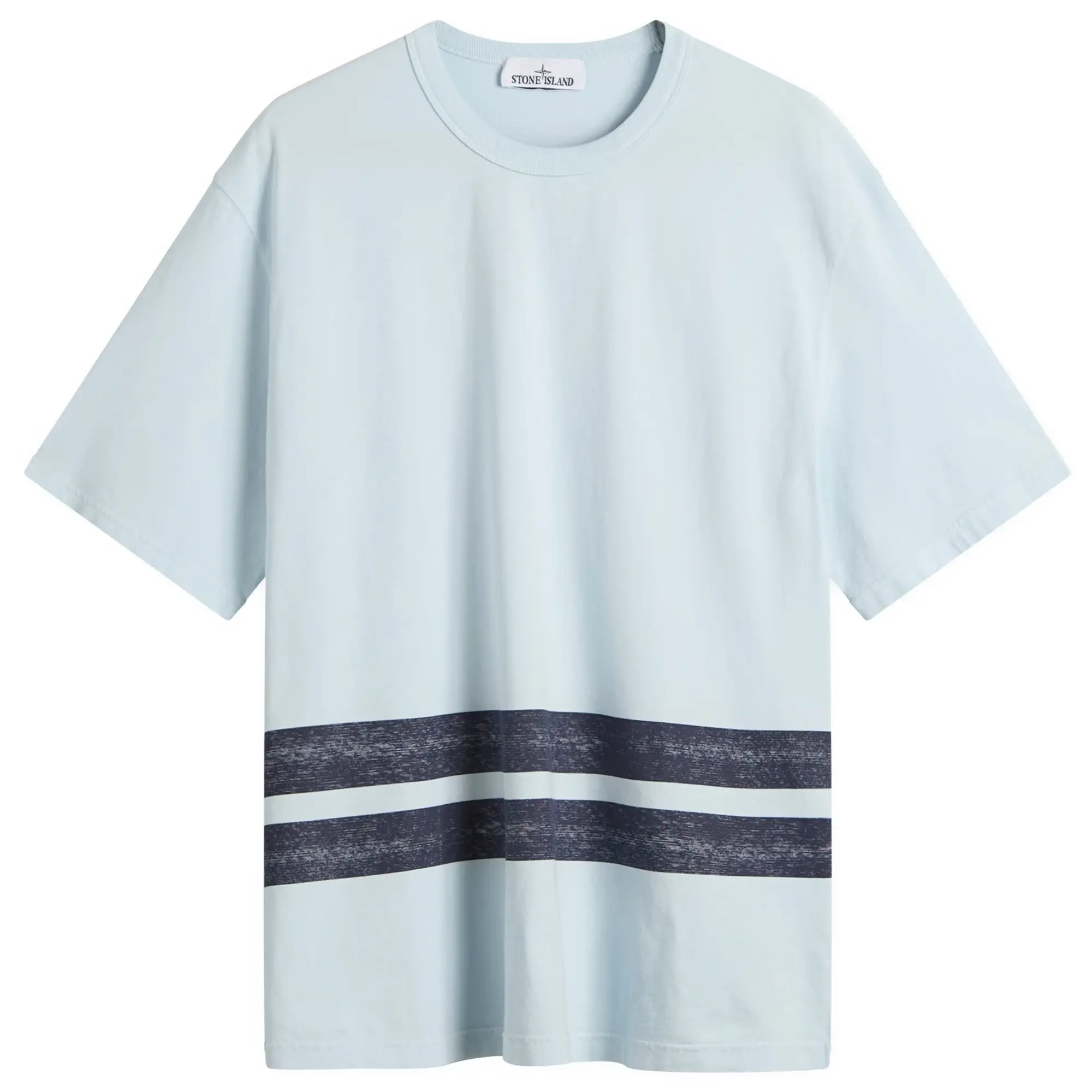 Stone Island Men's Marina Stripe T-Shirt Blue