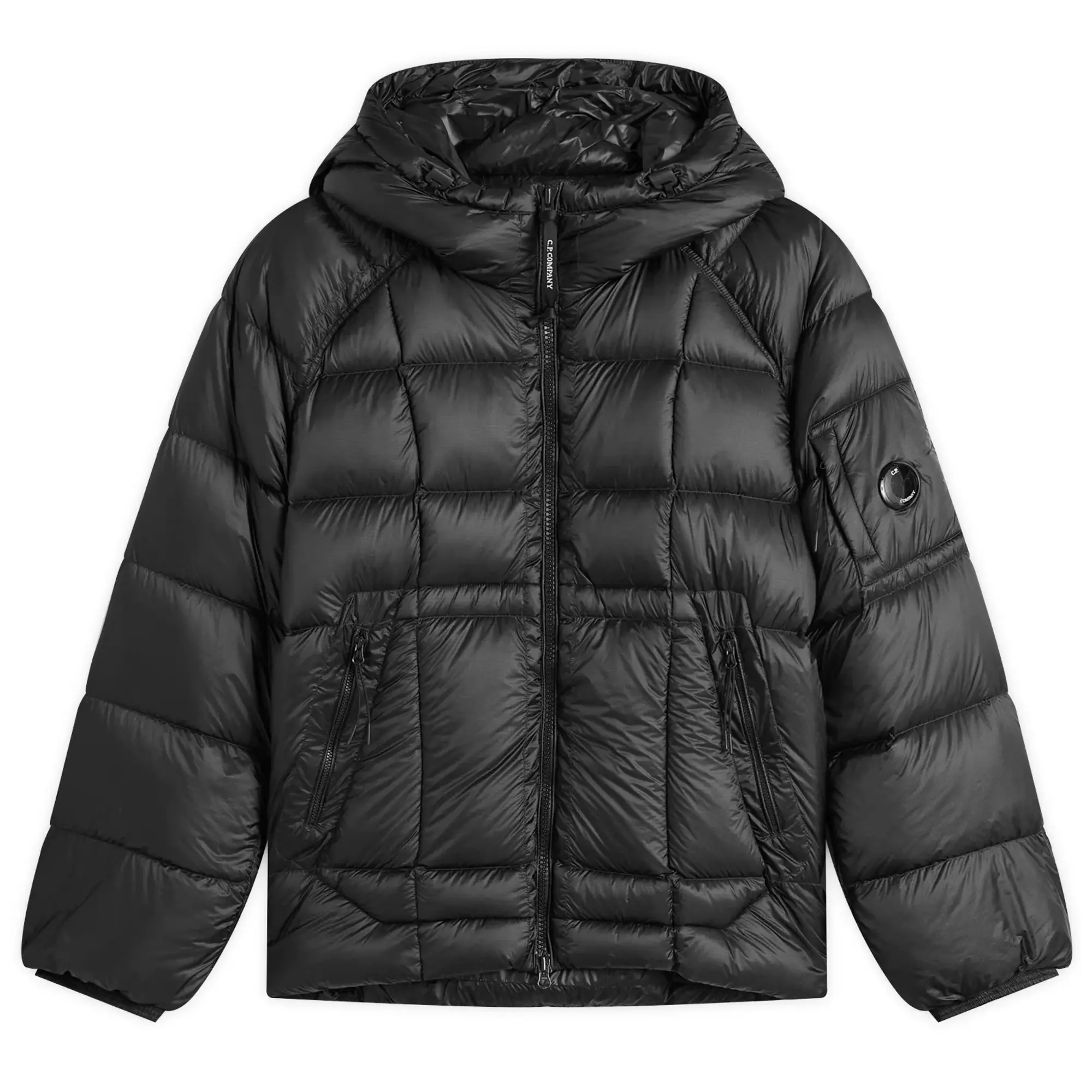 C.P. Company Men's DD-Shell Hooded Jacket Black