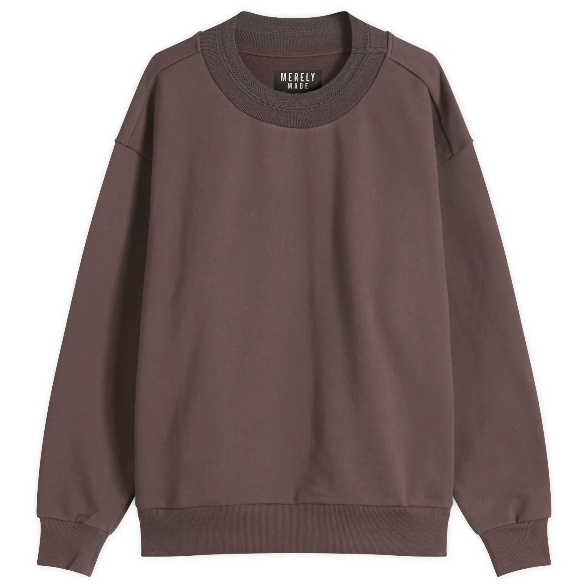 Merely Made Men's Wide Rib Sweatshirt Brown