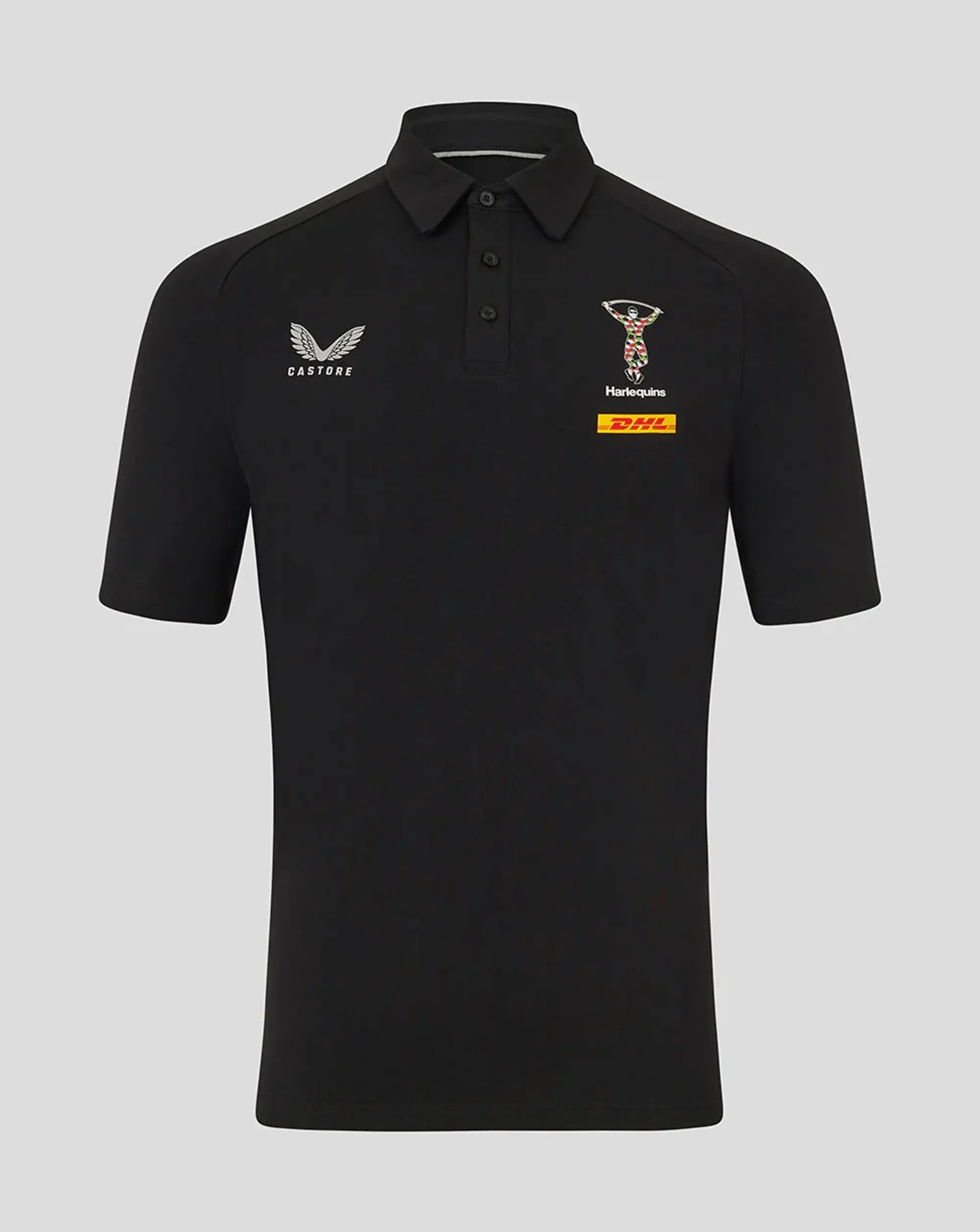 Castore Harlequins Men's 25/26 Travel Polo Shirt