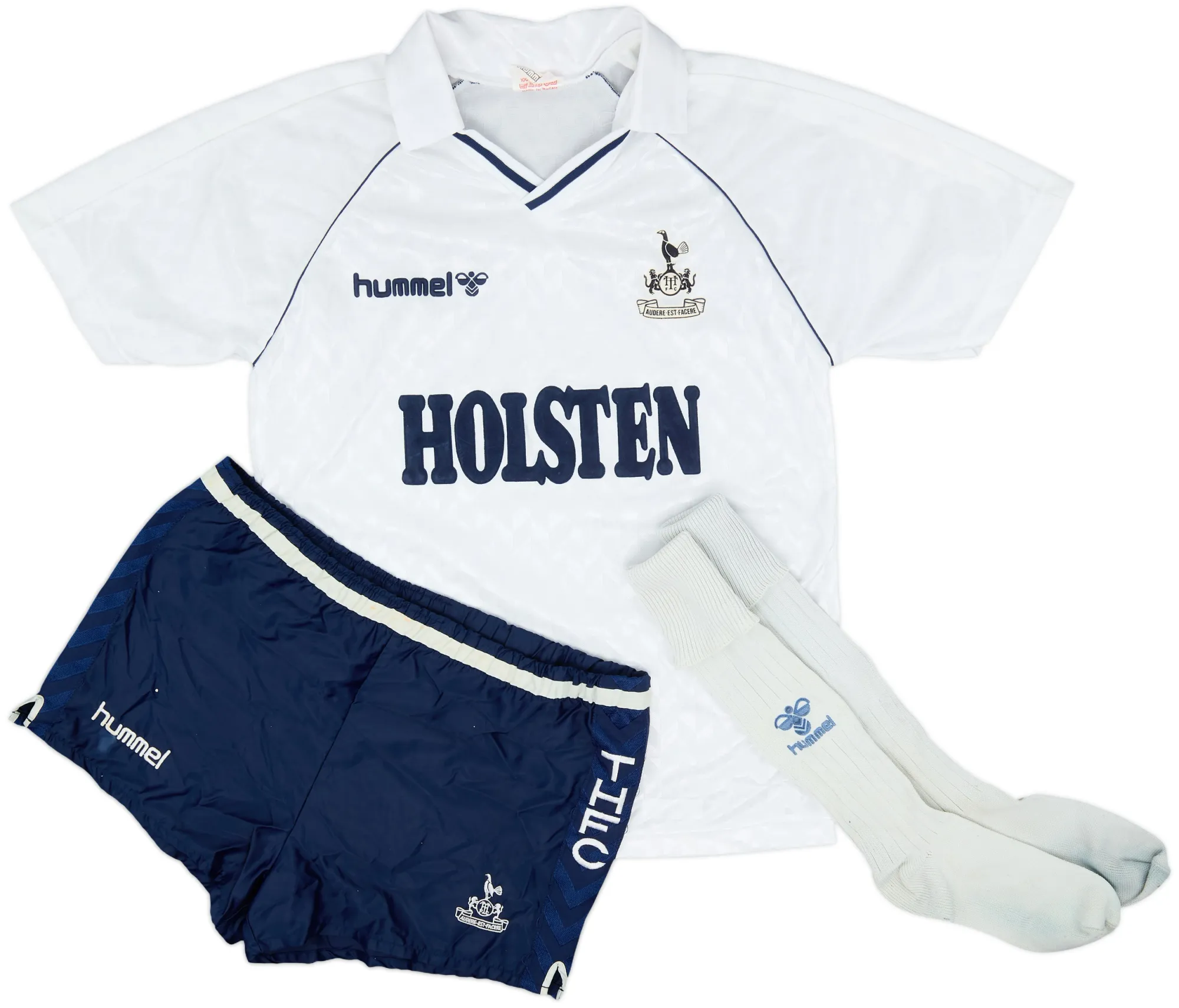 Hummel Tottenham Hotspur Mens SS Home Mini Kit 1987/89