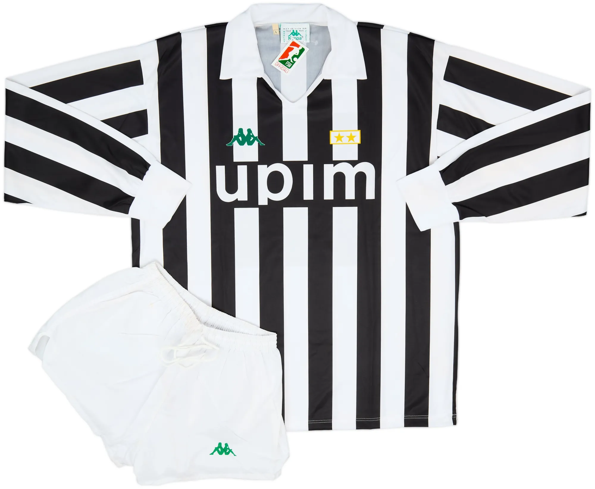 Kappa Juventus Mens LS Home Shirt 1991/92