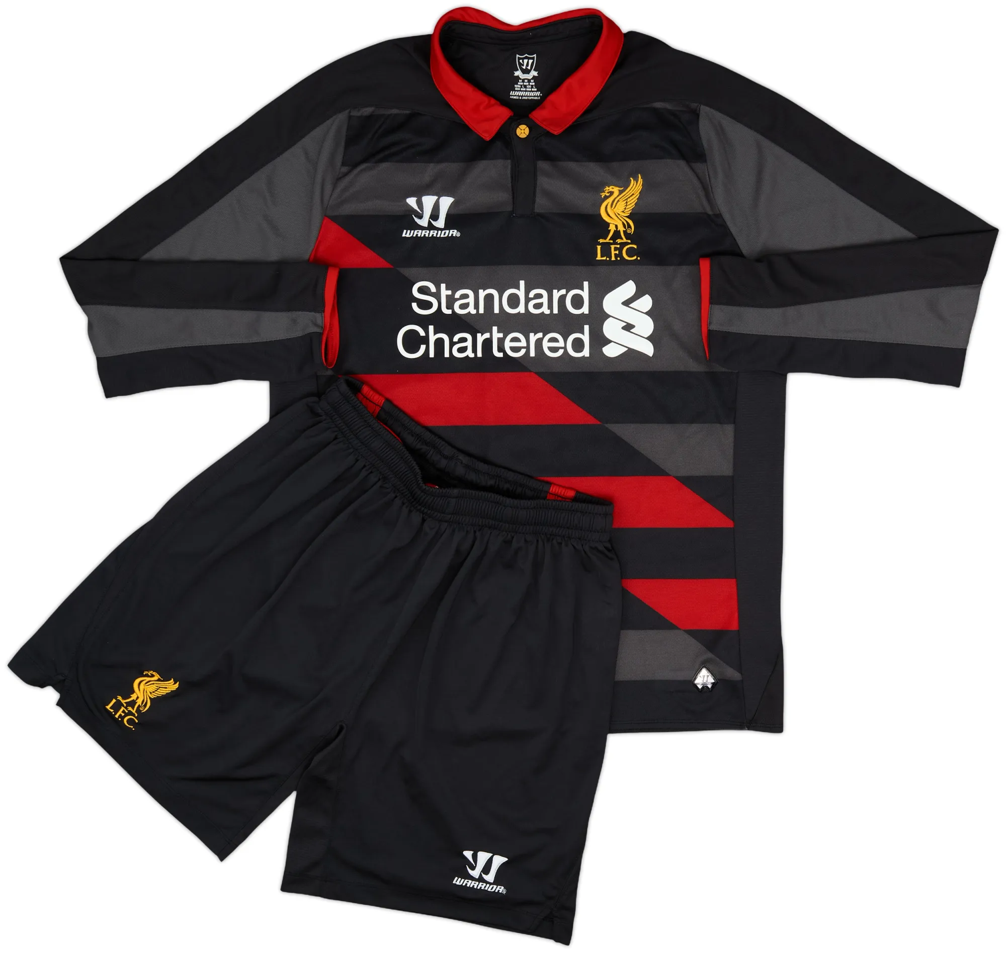 Away Liverpool Mens LS Third Mini Kit 2014/15