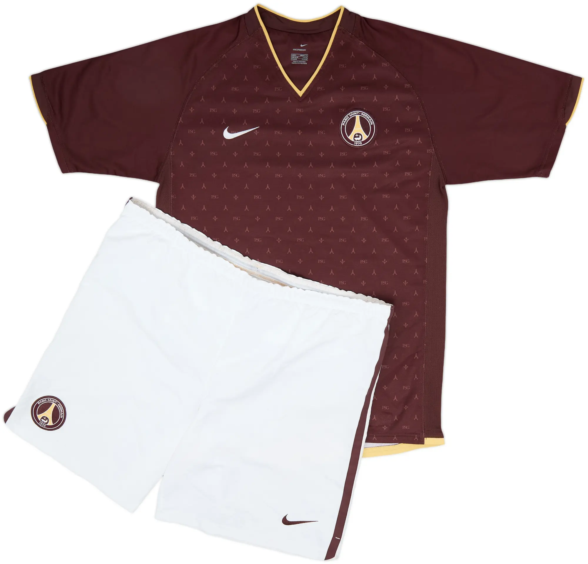 2006-07 Paris Saint-Germain Away Shirt & Shorts - 8/10 - (S)