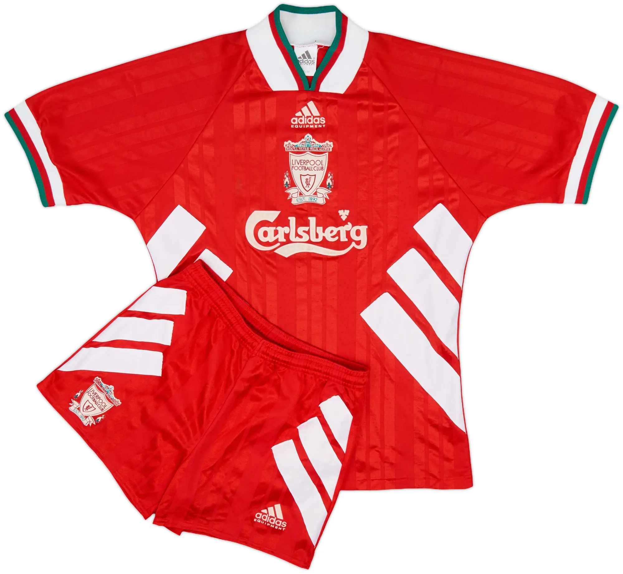 adidas Liverpool Mens SS Home Shirt 1993/95