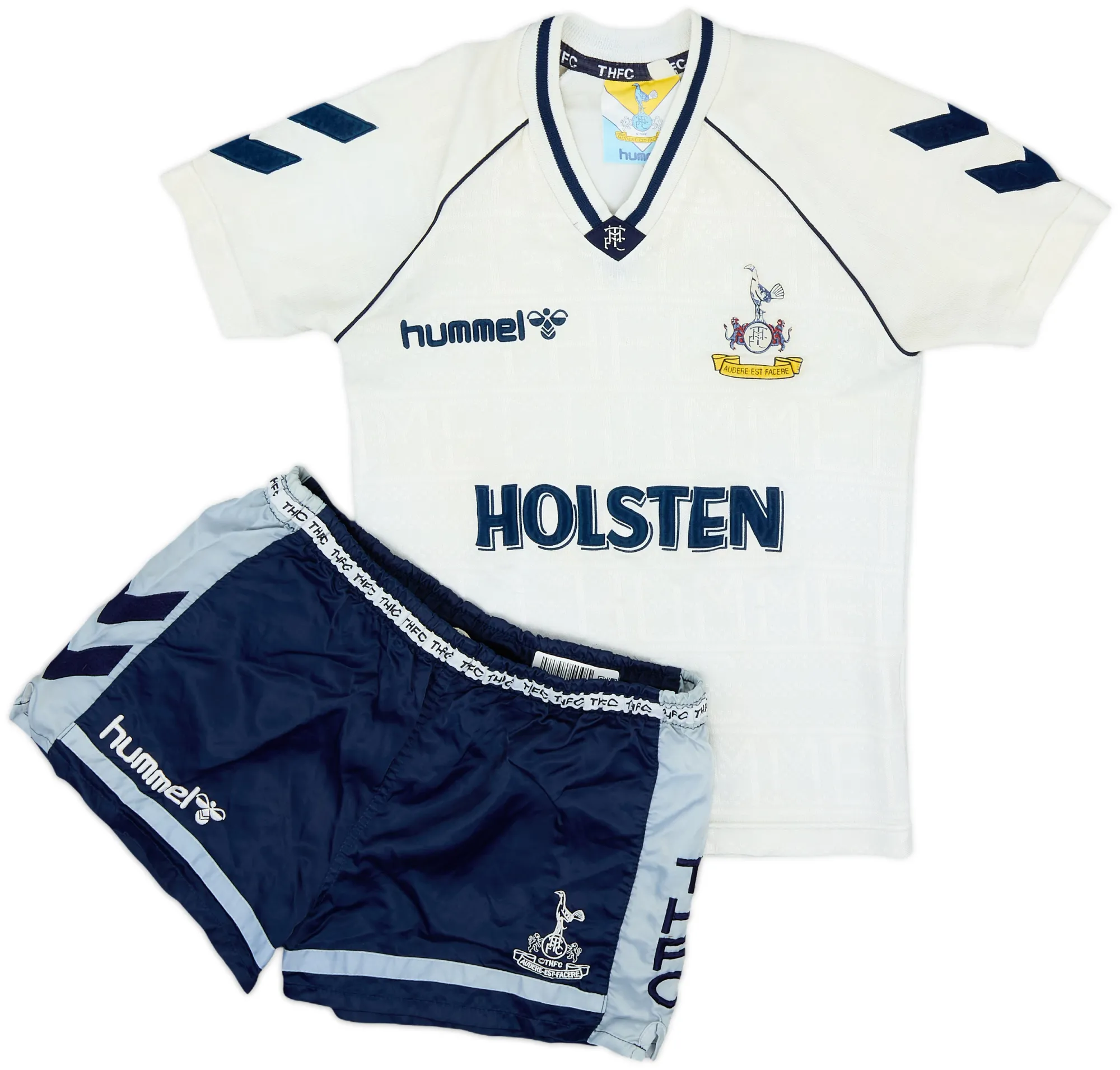 Hummel Tottenham Hotspur Boys SS Home Mini Kit 1989/91