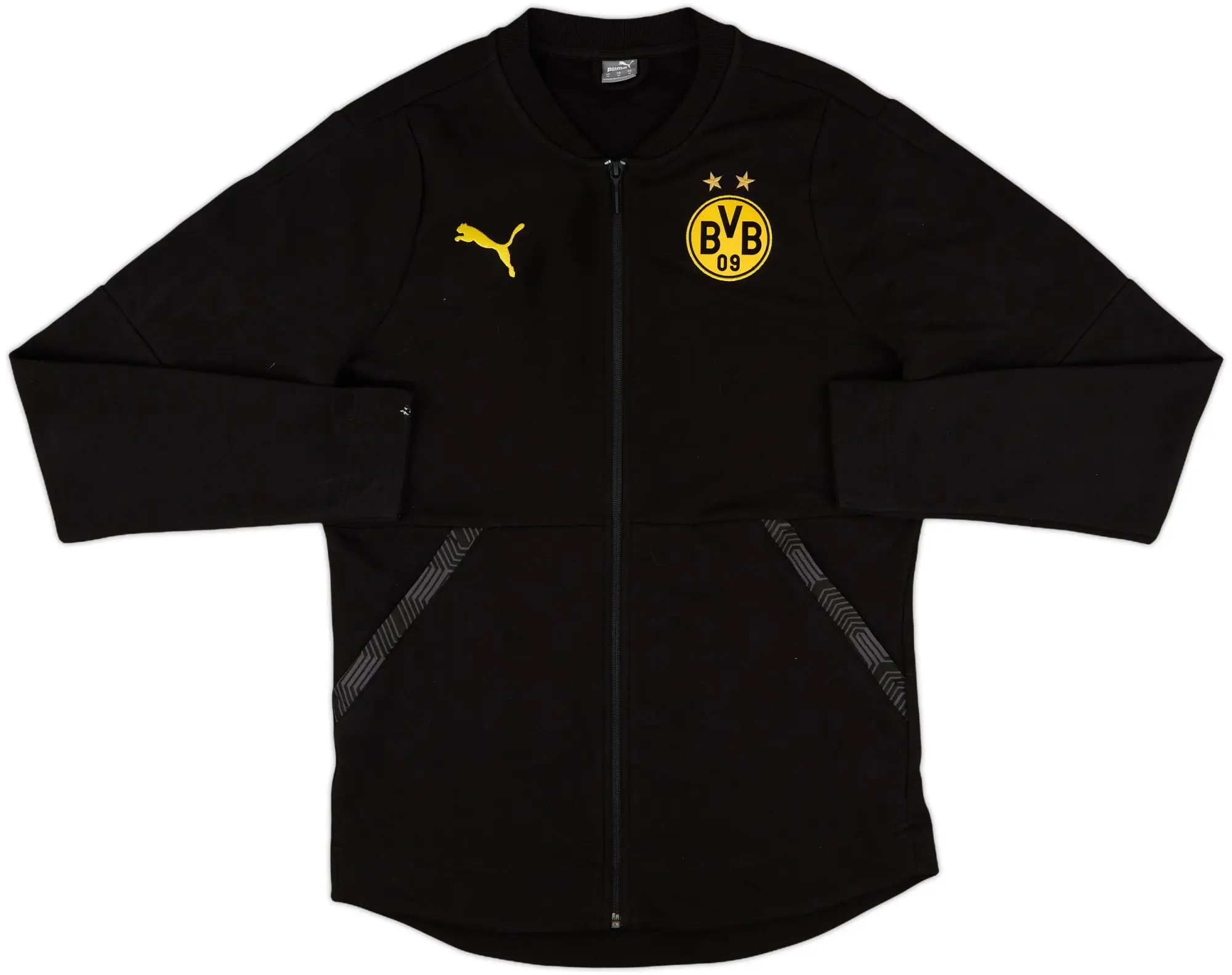 2019-20 Borussia Dortmund Puma Track Jacket - 9/10 - (M)