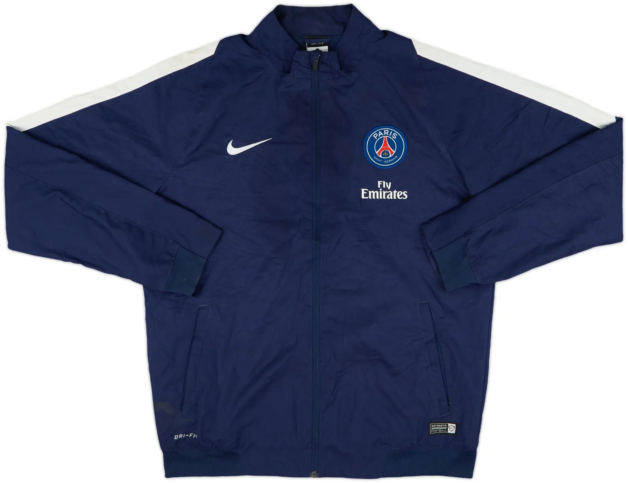 2015-16 Paris Saint-Germain Nike Track Jacket - 7/10 - (L)