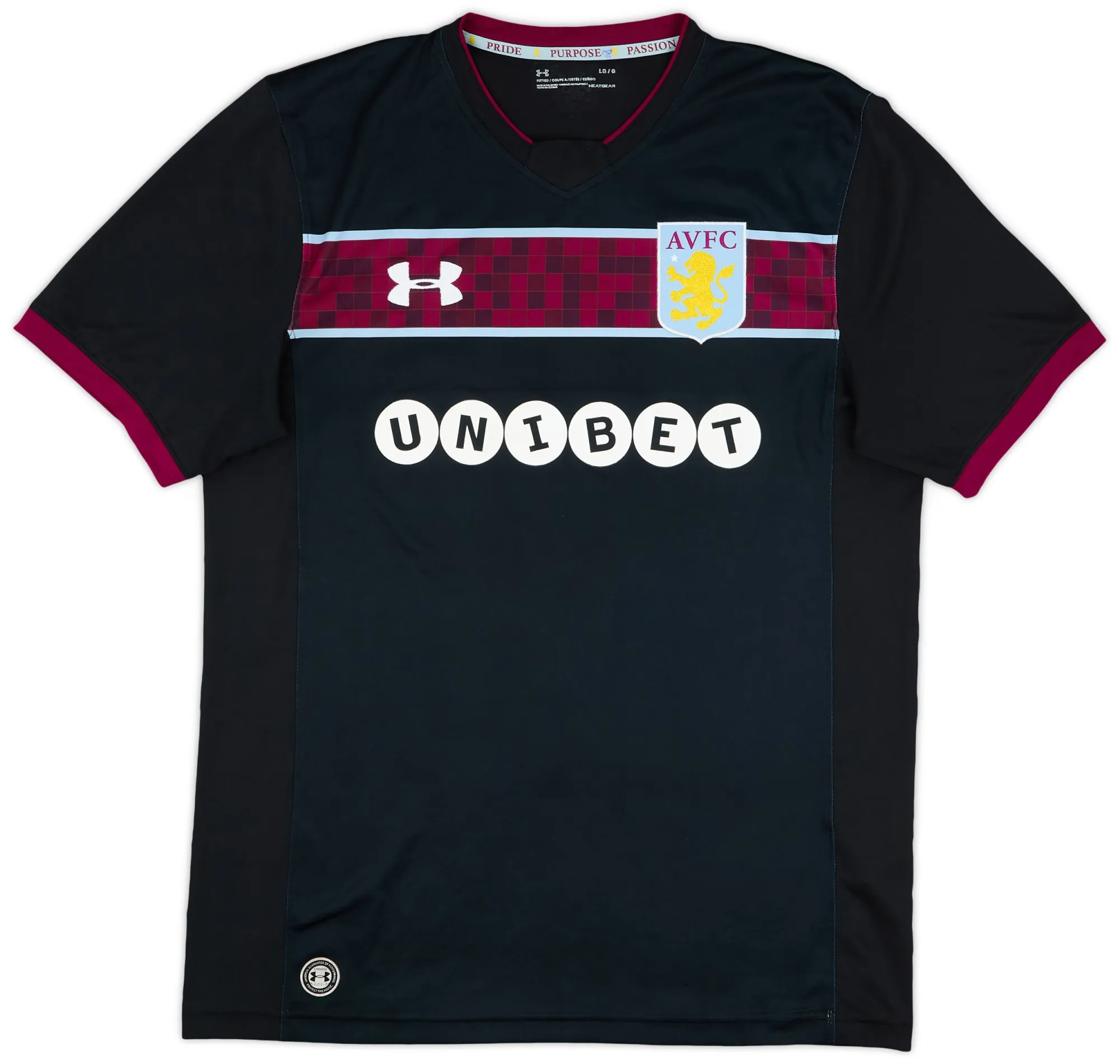 Under Armour Aston Villa Mens SS Away Shirt 2017/18