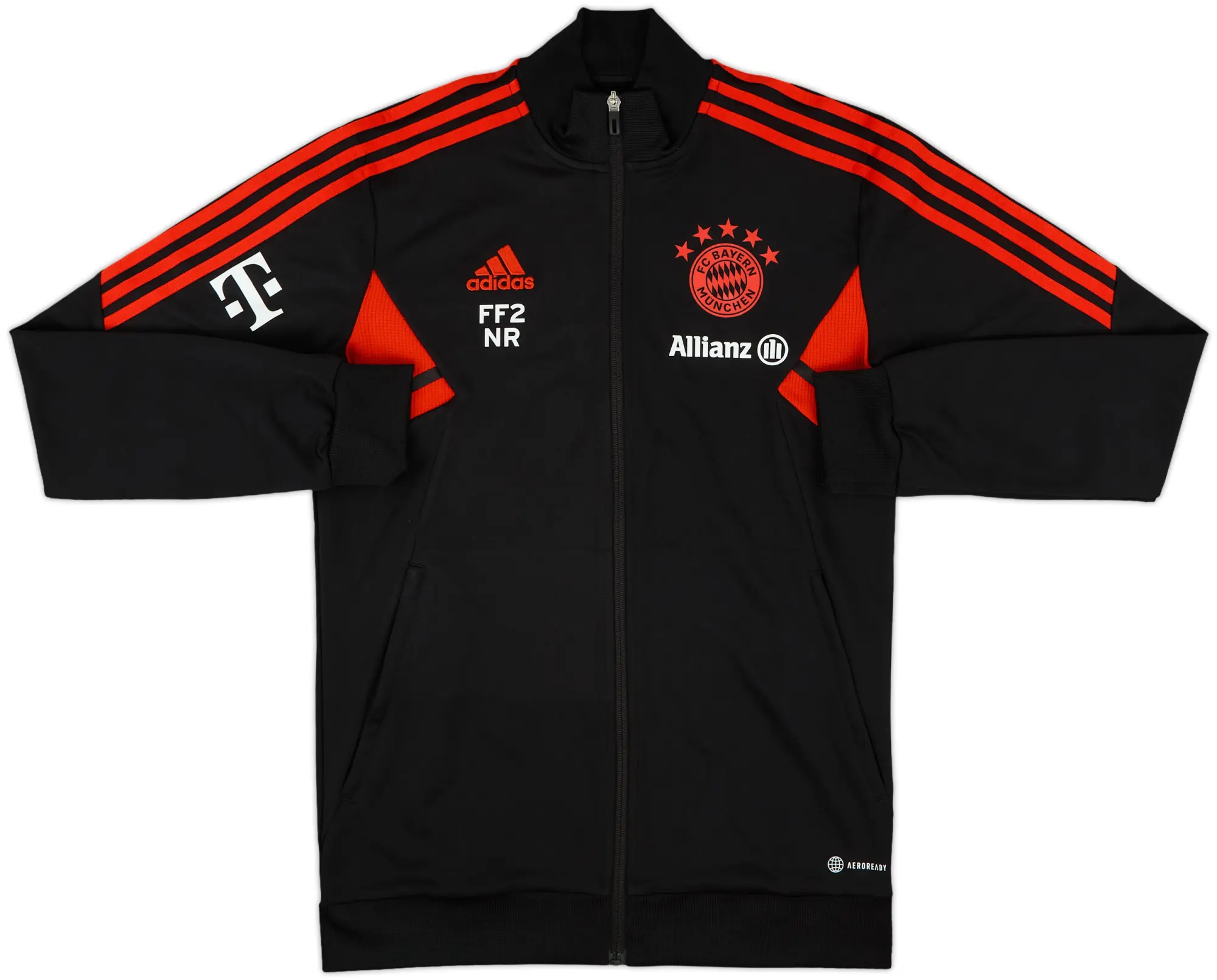 2022-23 Bayern Munich Staff Issue adidas Track Jacket 'FF2 NR' - 10/10 - (S)
