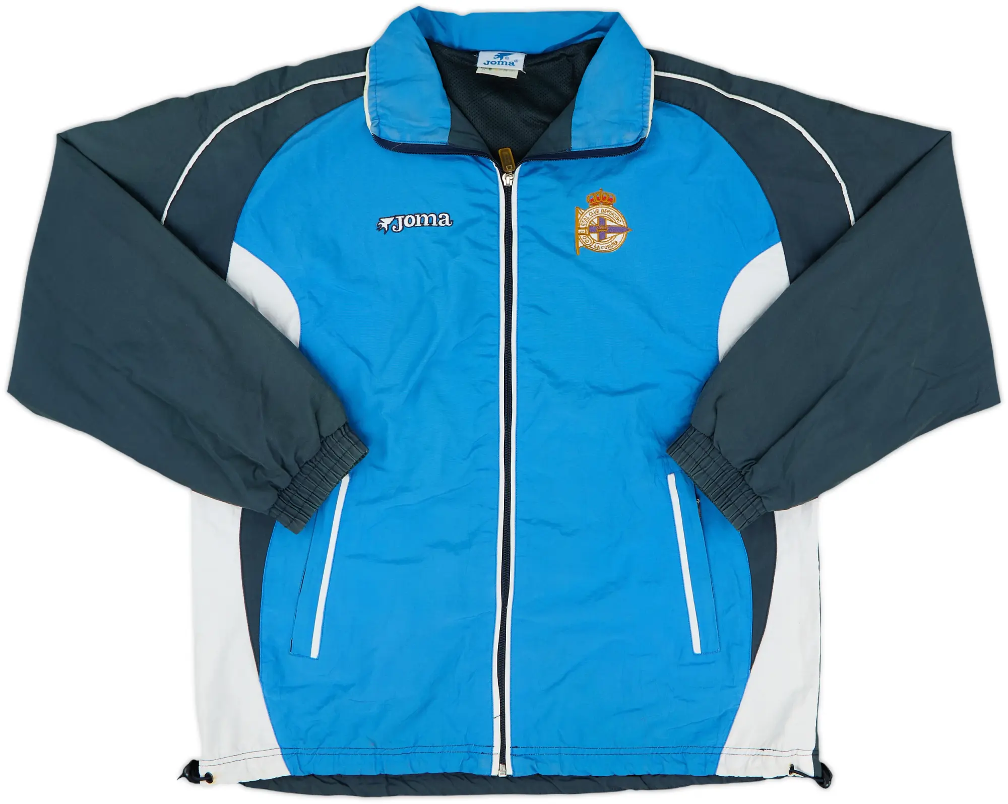 2001-02 Deportivo Joma Track Jacket - 8/10 - (M)