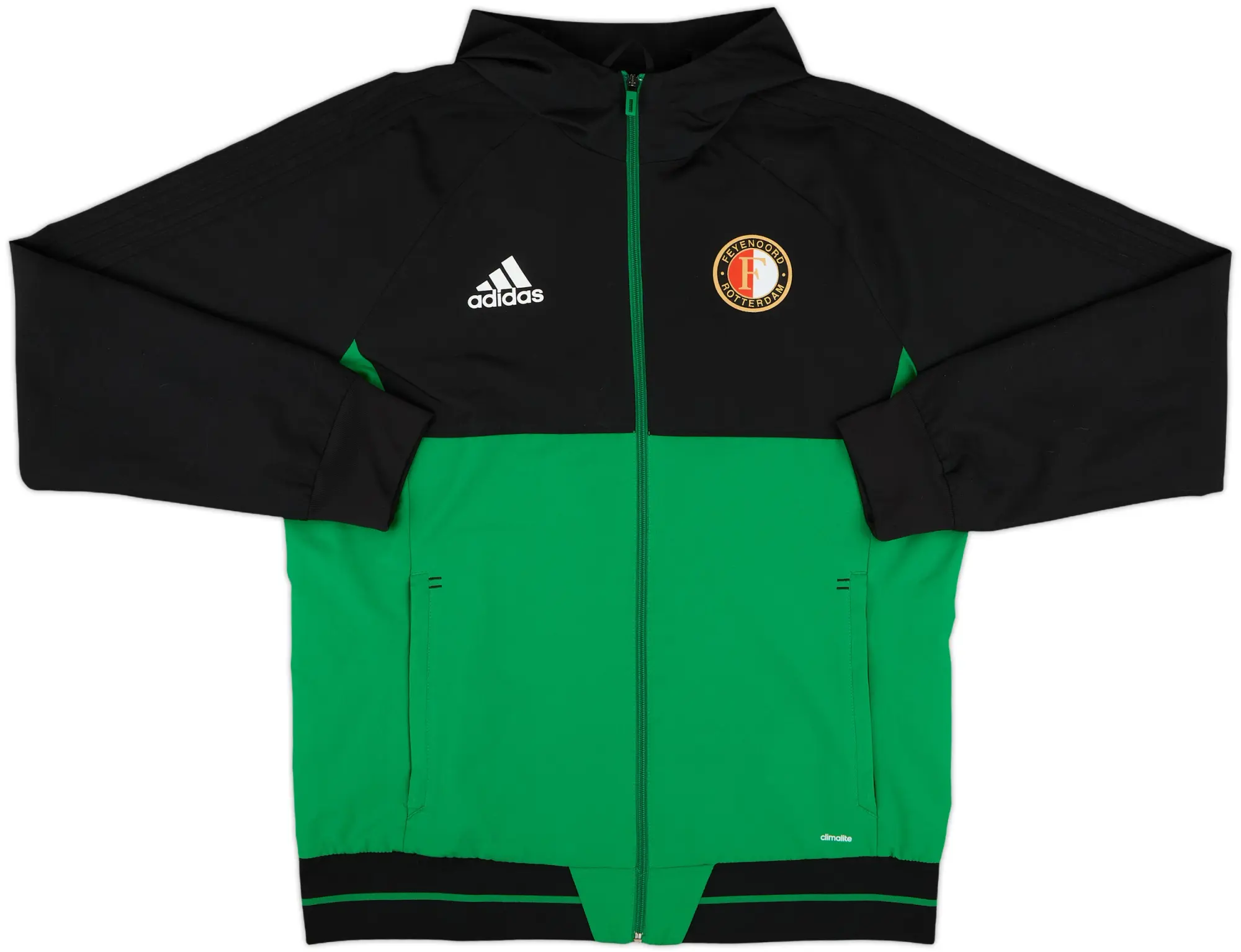2017-18 Feyenoord adidas Track Jacket - 10/10 - (L)