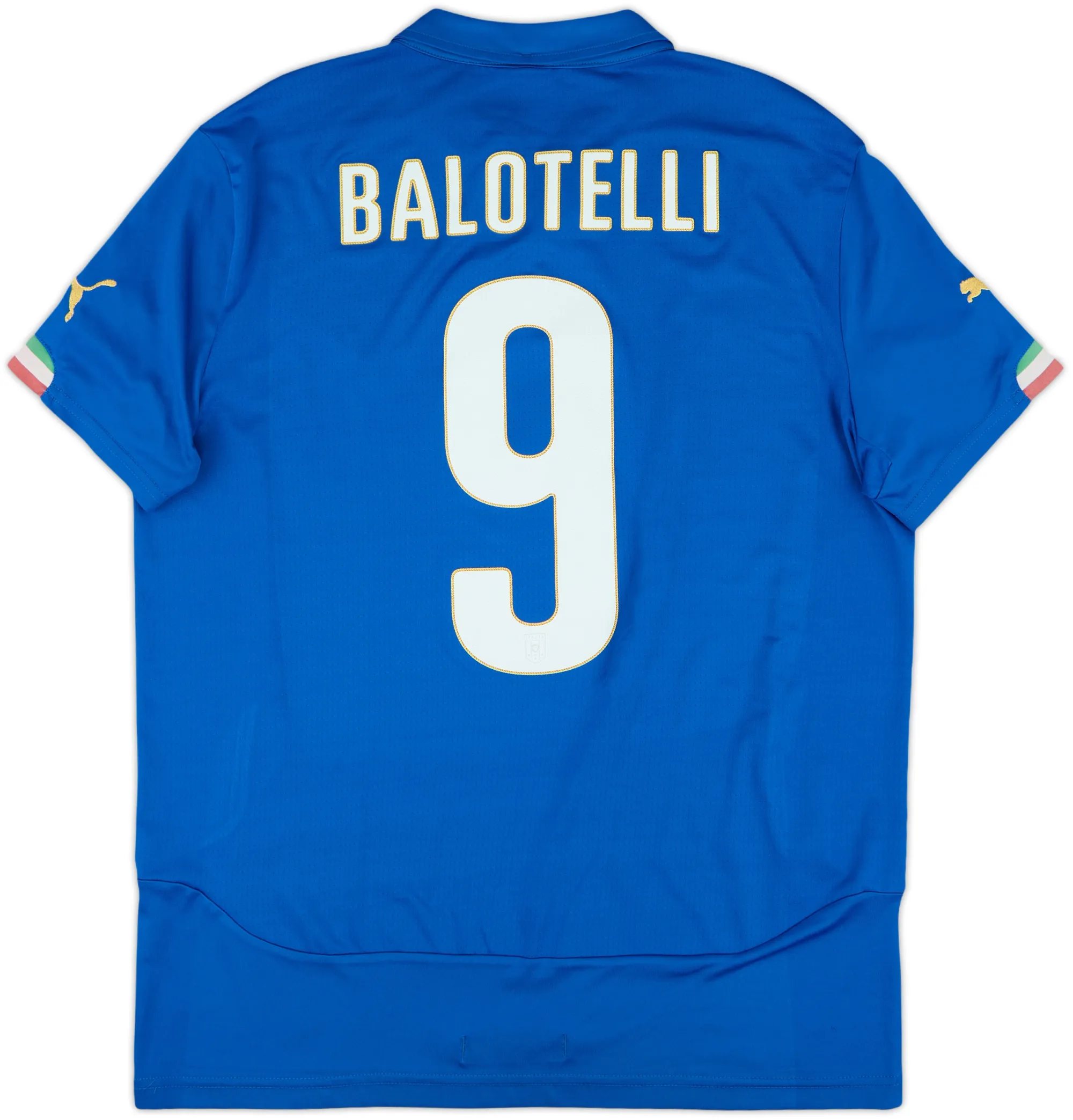 Puma Italy Mens SS Home Shirt 2014