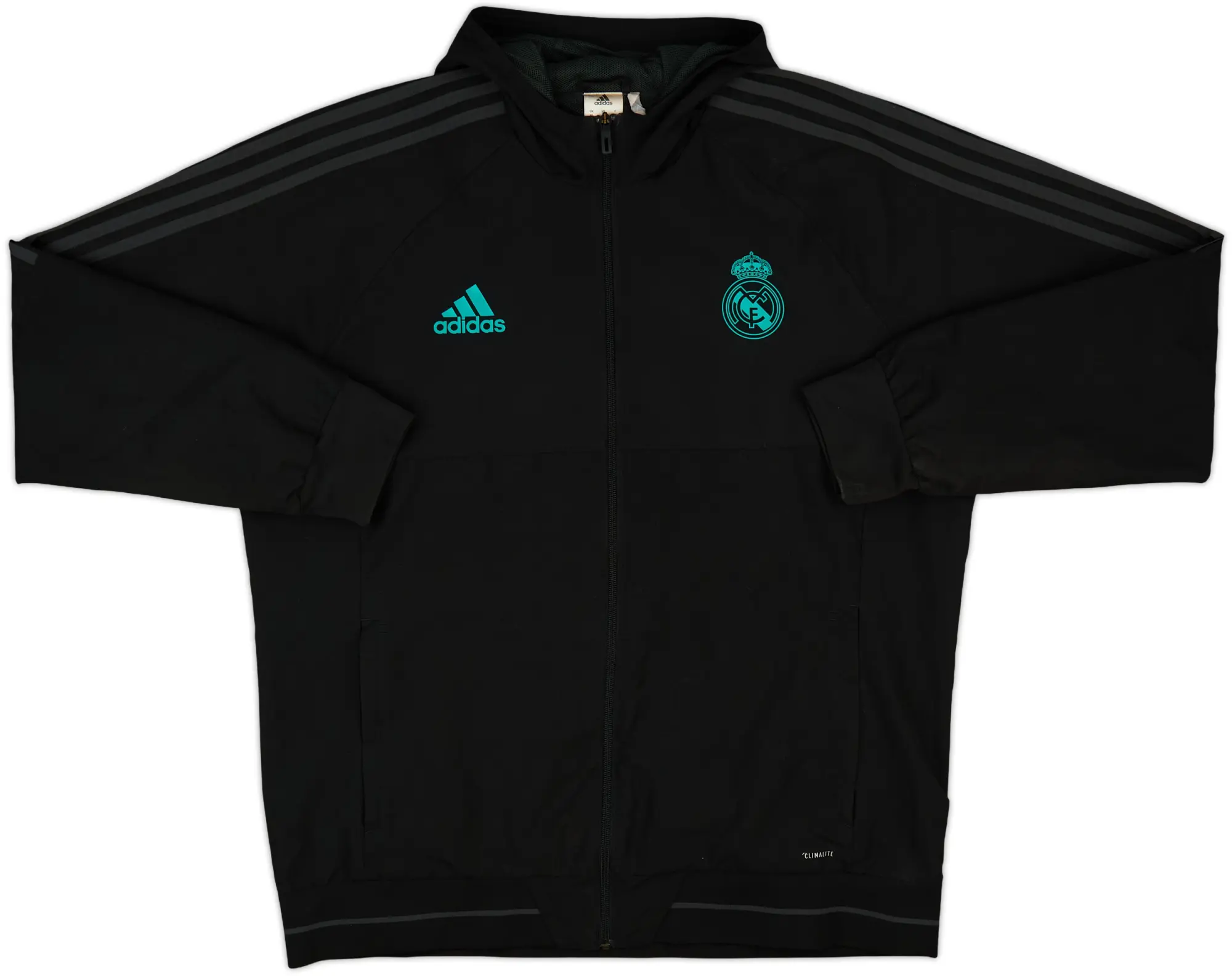 2017-18 Real Madrid adidas Track Jacket - 8/10 - (XL)