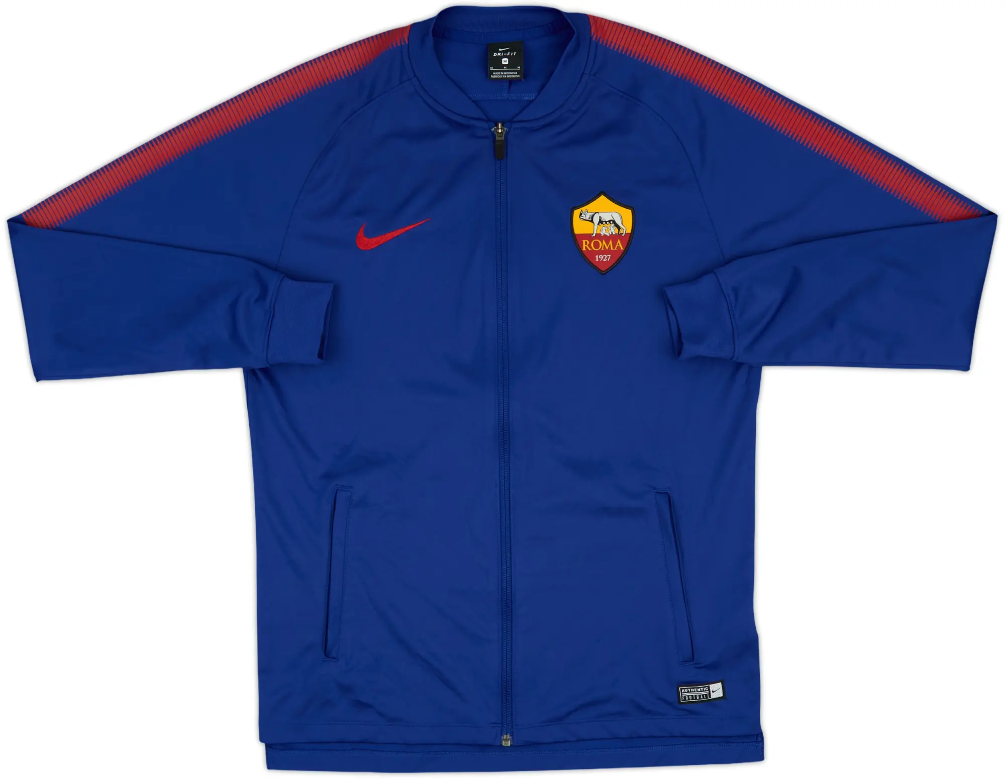 2017-18 Roma Nike Track Jacket - 8/10 - (M)