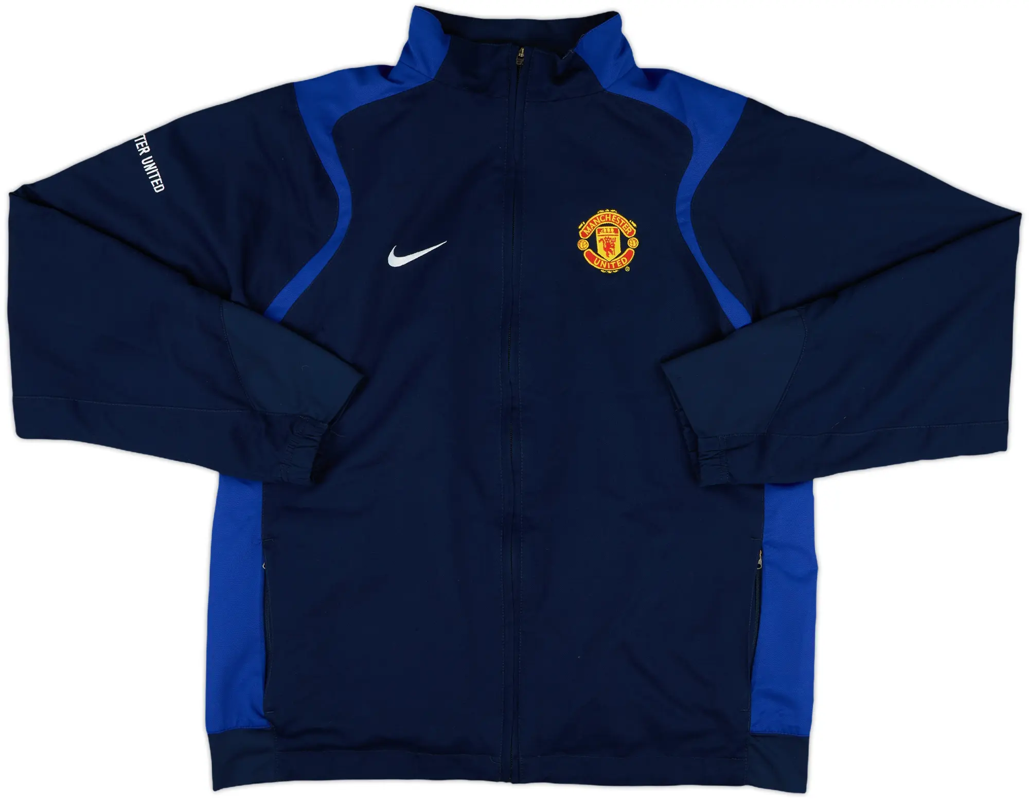 2006-07 Manchester United Nike Track Jacket - 8/10 - (L)
