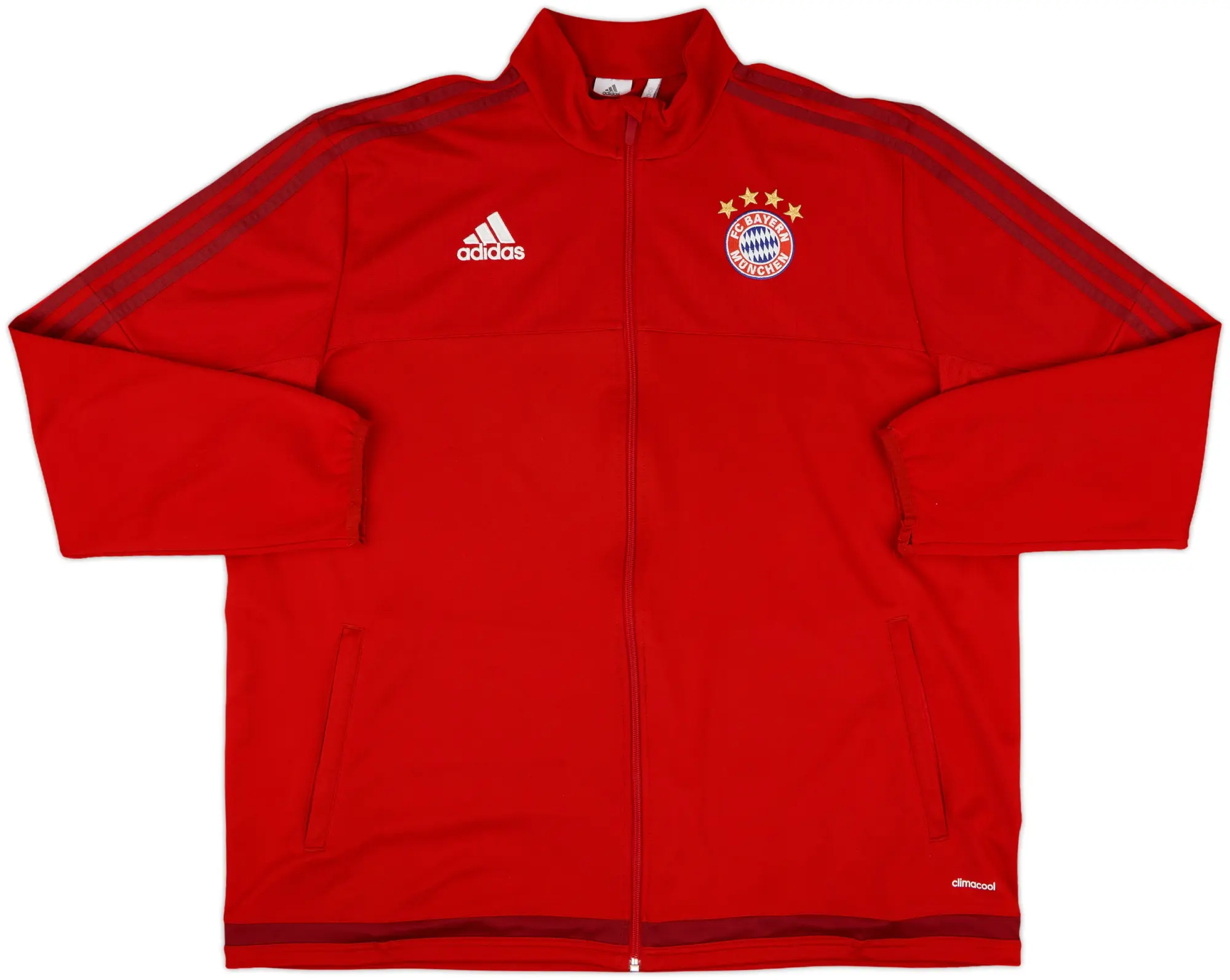 2015-16 Bayern Munich adidas Track Jacket - 6/10 - (XXL)
