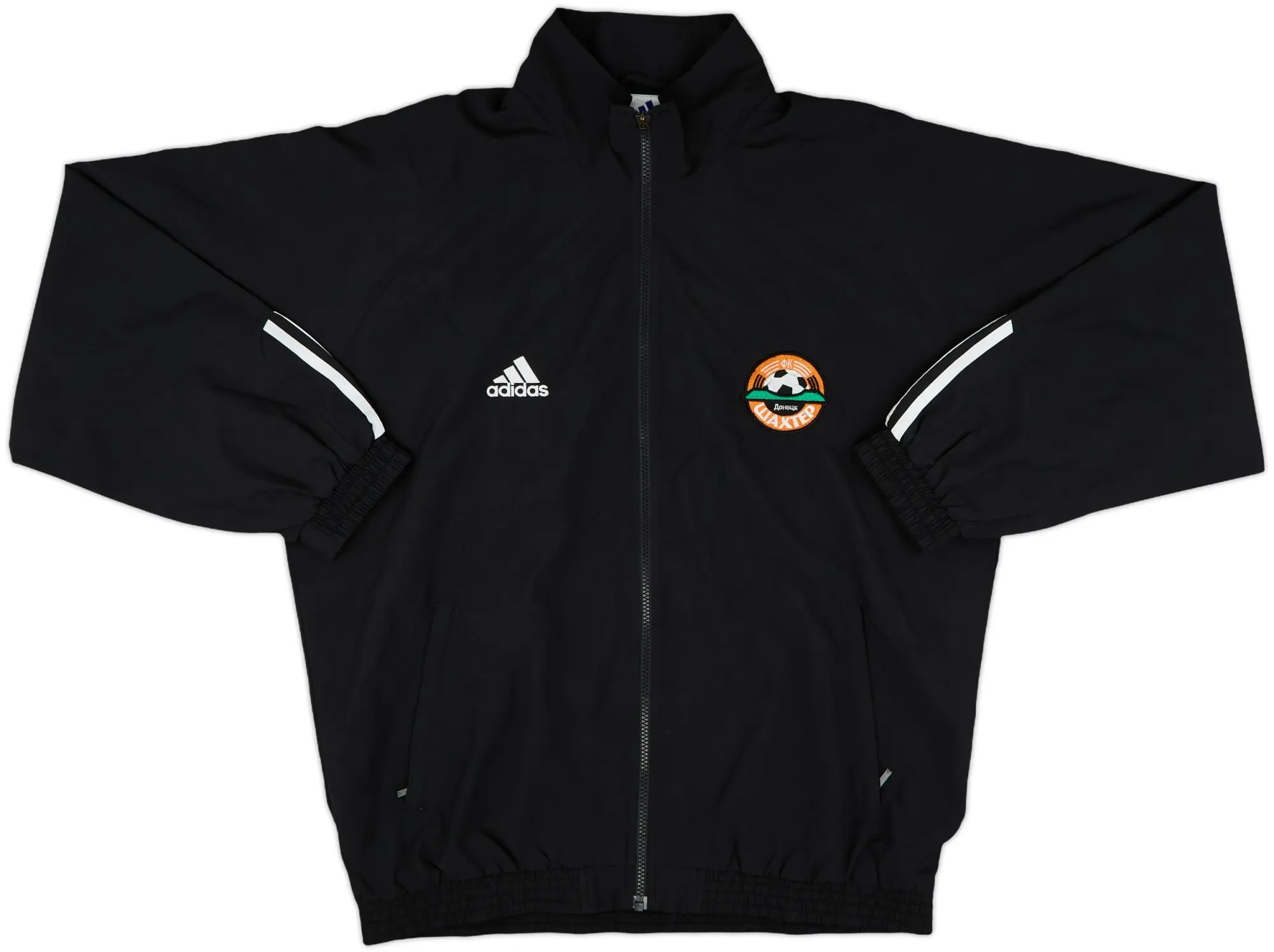 2001-02 Shakhtar Donetsk adidas Track Jacket - 8/10 - (L)