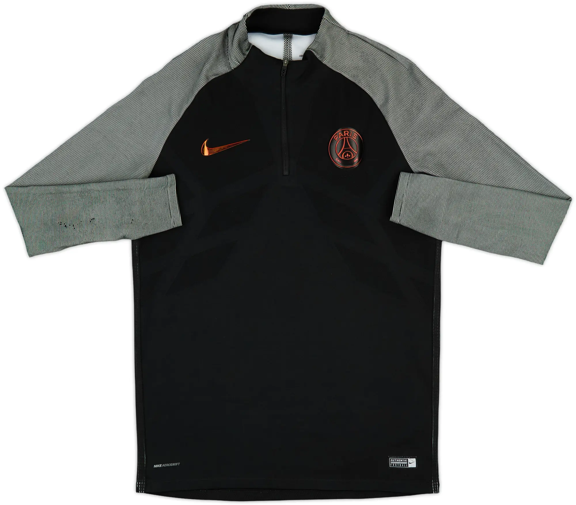 2016-17 Paris Saint-Germain Nike Aeroswift 1/4 Zip Drill Top - 8/10 - (M)