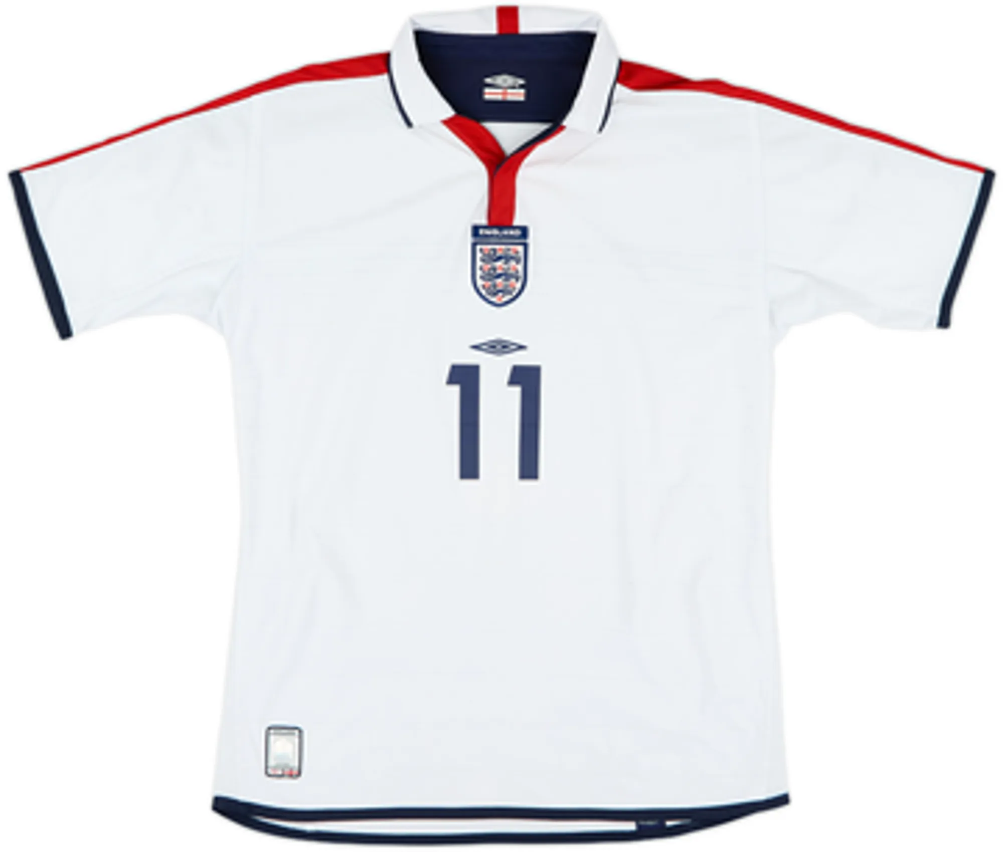 Umbro England Boys SS Home Shirt 2003