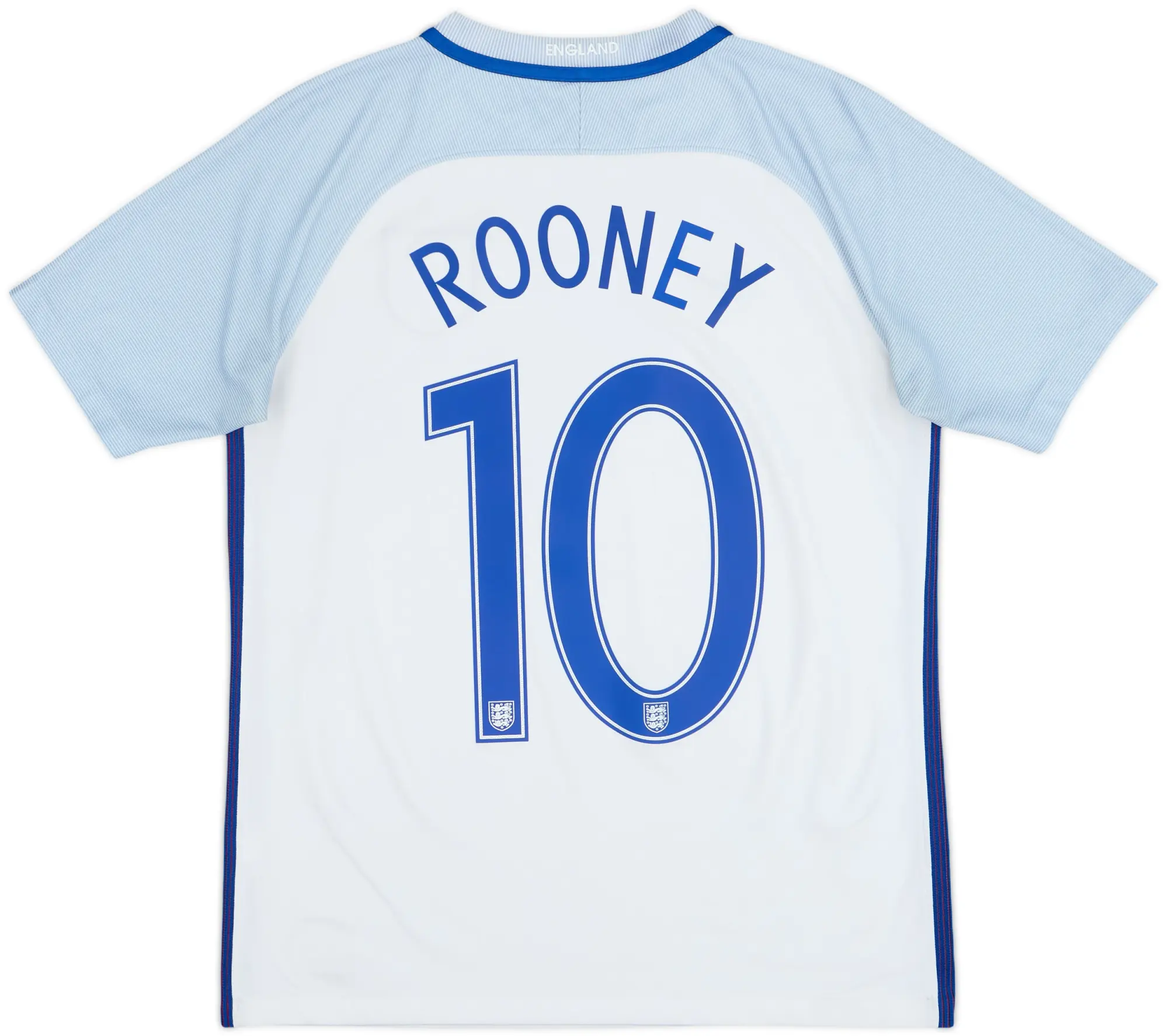 2016-17 England Home Shirt Rooney #10 - 7/10 - (XL.Boys)