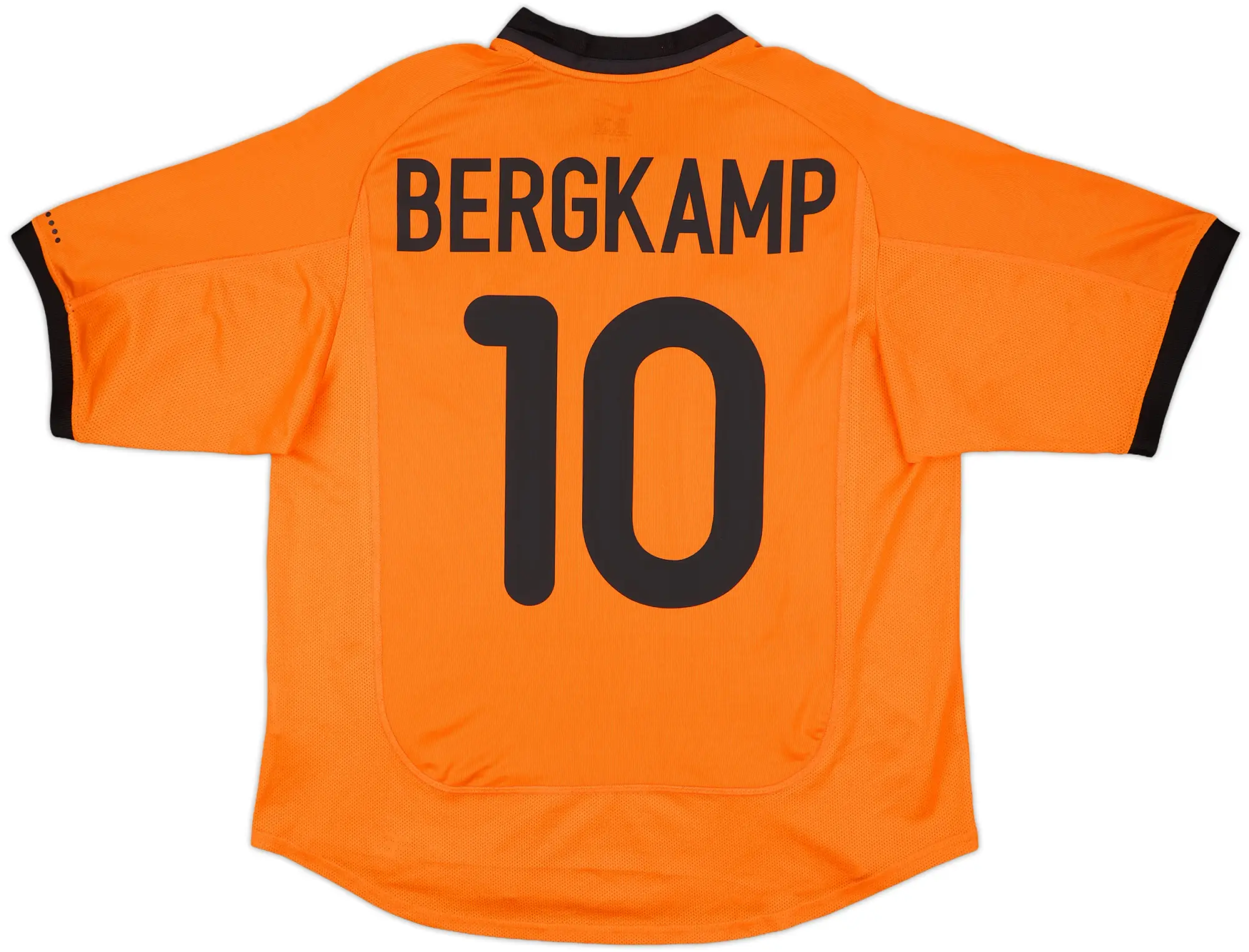 2000-02 Netherlands Home Shirt Bergkamp #10 - 7/10 - (L)