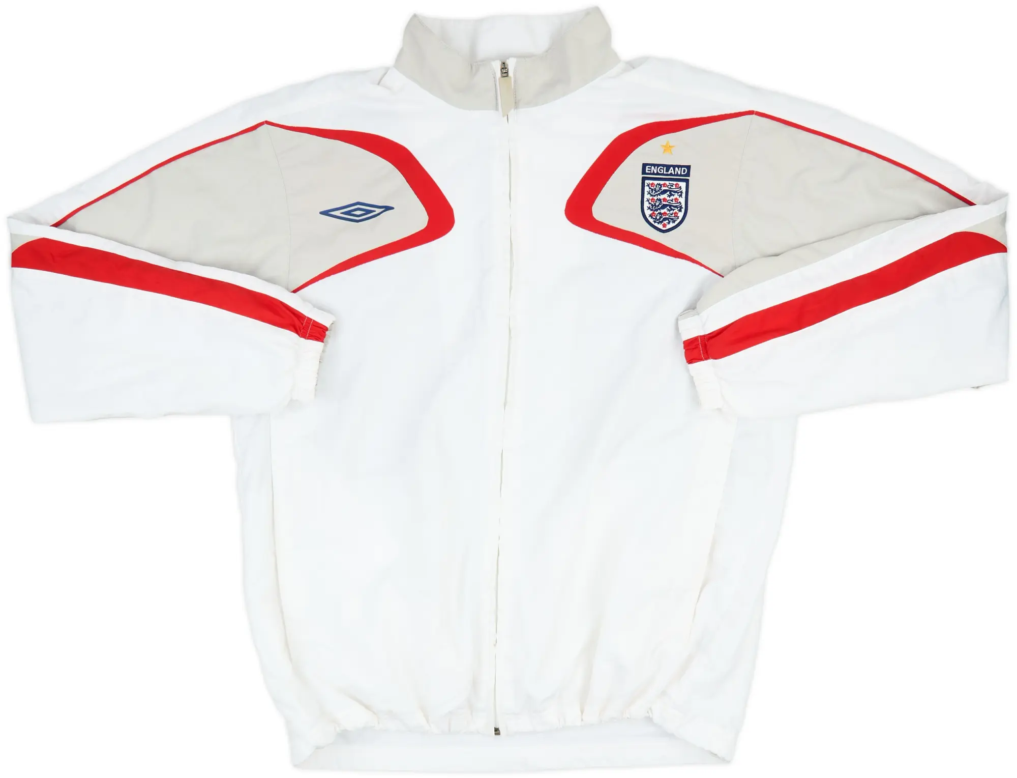 2006-08 England Umbro Track Jacket - 9/10 - (M)