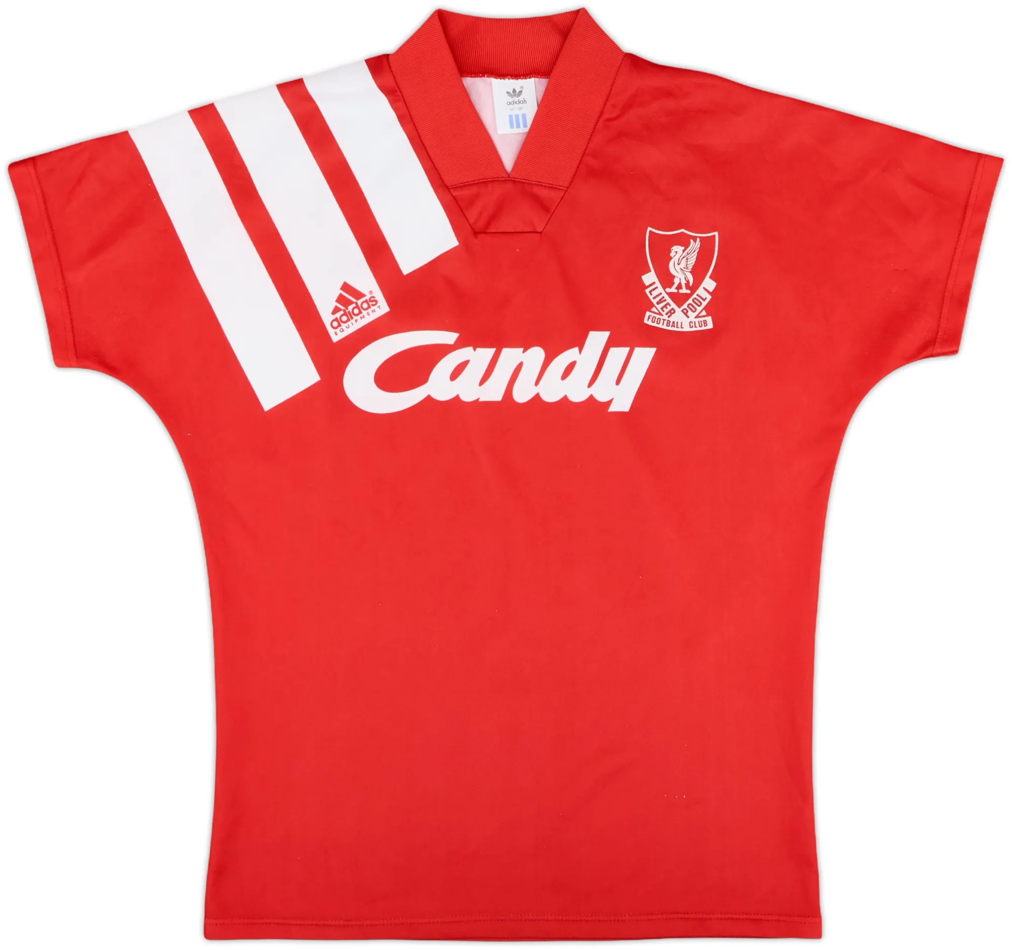 adidas Liverpool Mens SS Home Shirt 1991/92
