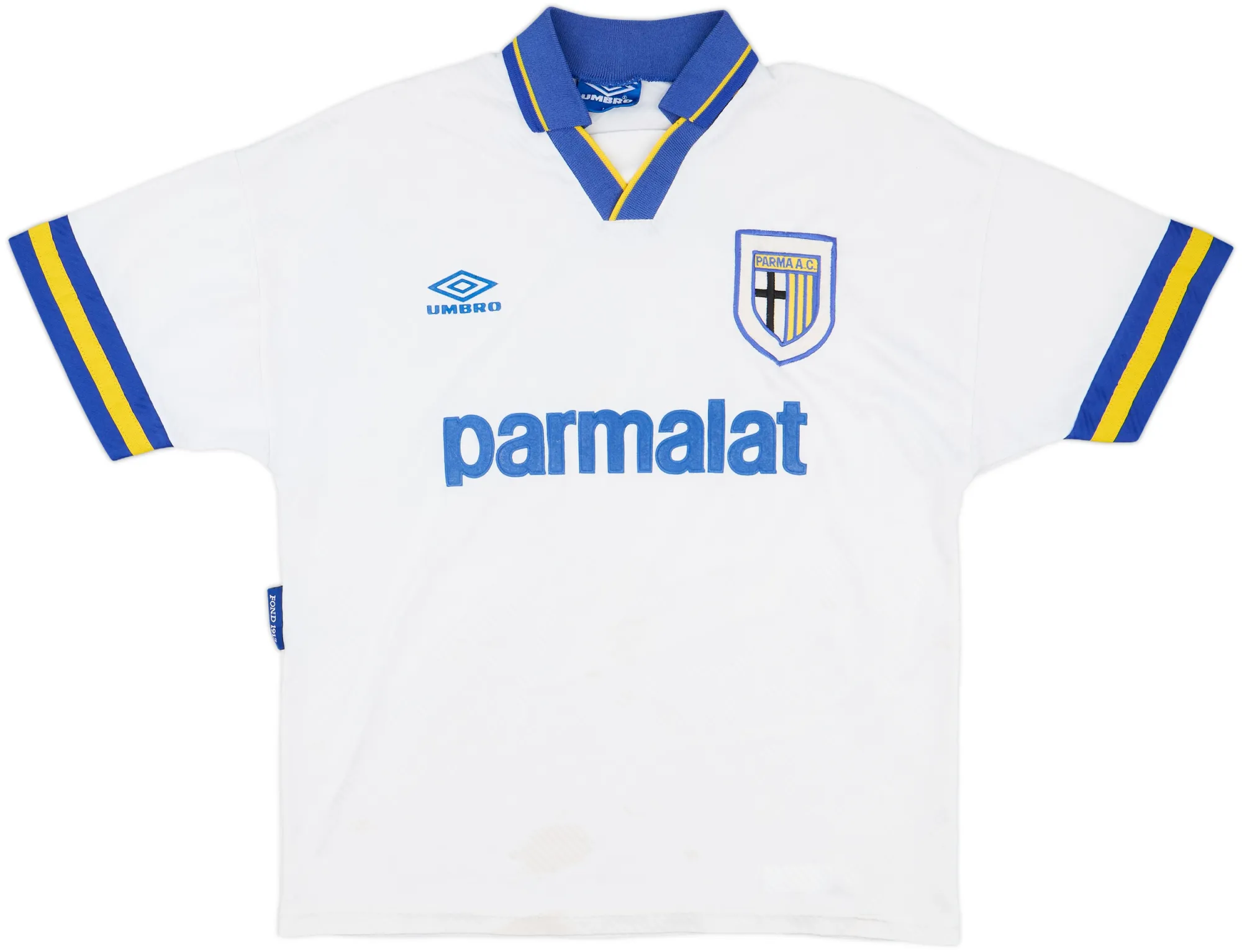 Umbro Parma Mens SS Home Shirt 1993/95