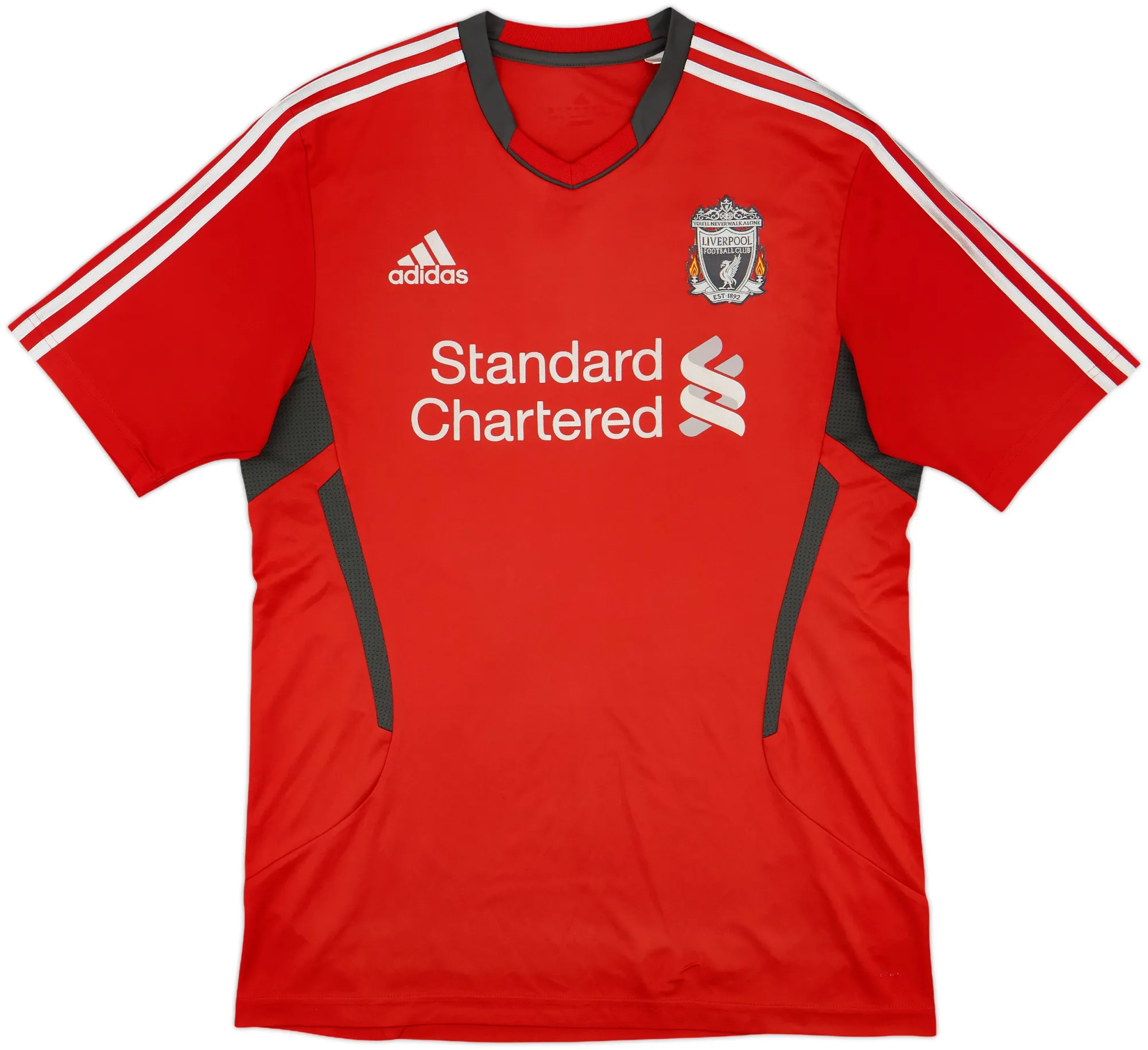 adidas Liverpool Mens SS Home Shirt 2011/12