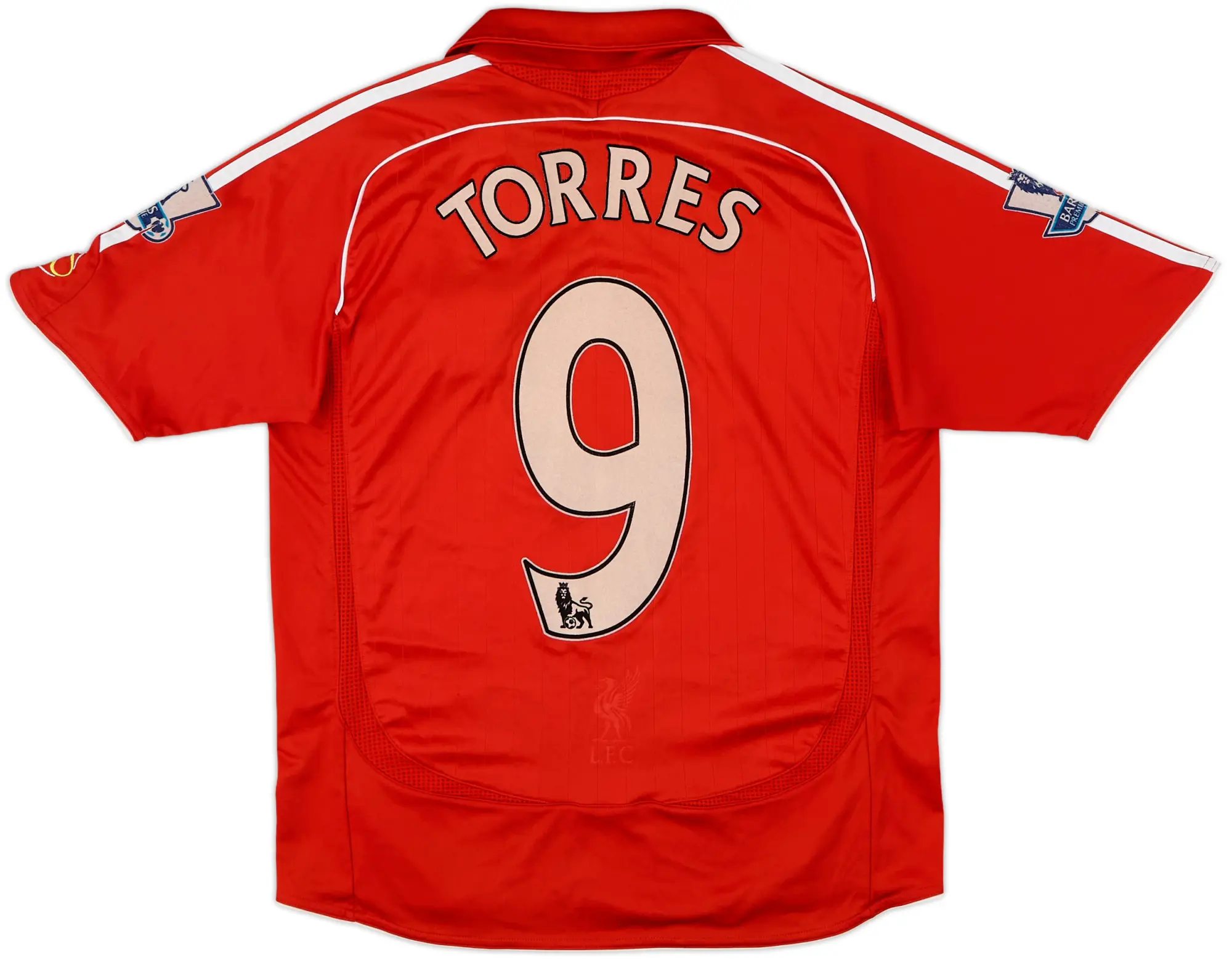 2006-08 Liverpool Home Shirt Torres #9 - 5/10 - (M.Boys)