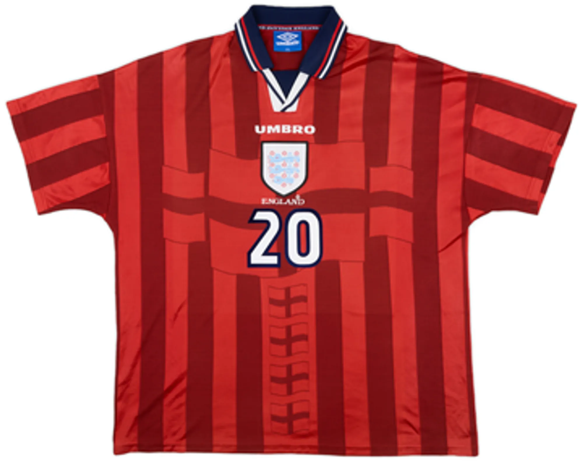 Umbro England Mens SS Away Shirt 1997