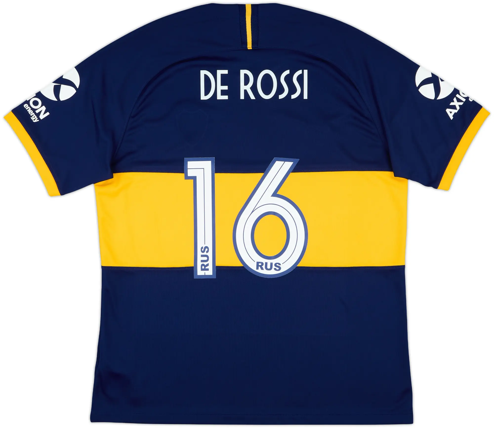 2019-20 Boca Juniors Home Shirt De Rossi #16 - 8/10 - (XL)