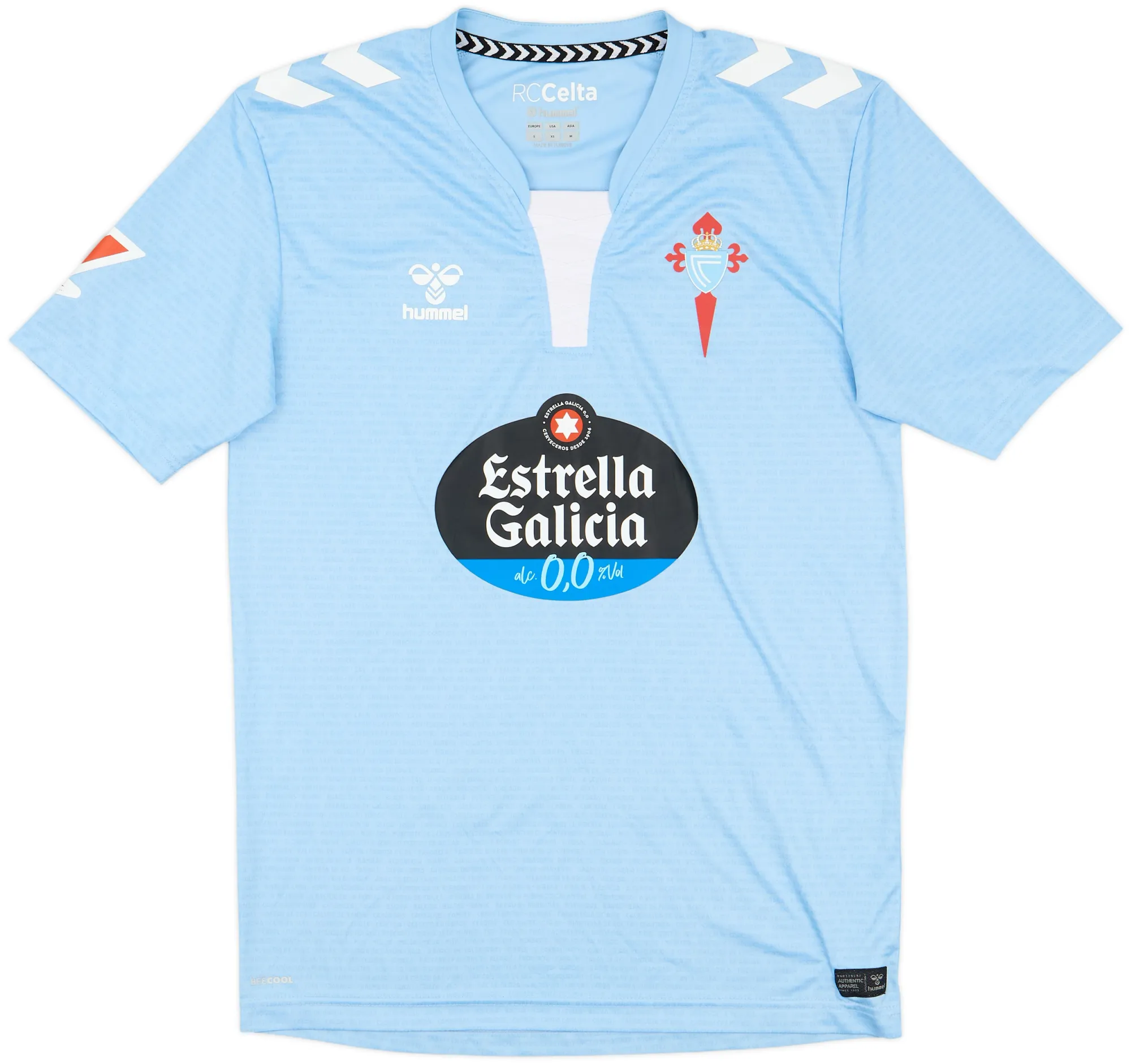 Hummel Celta Vigo Mens SS Home Shirt 2024/25