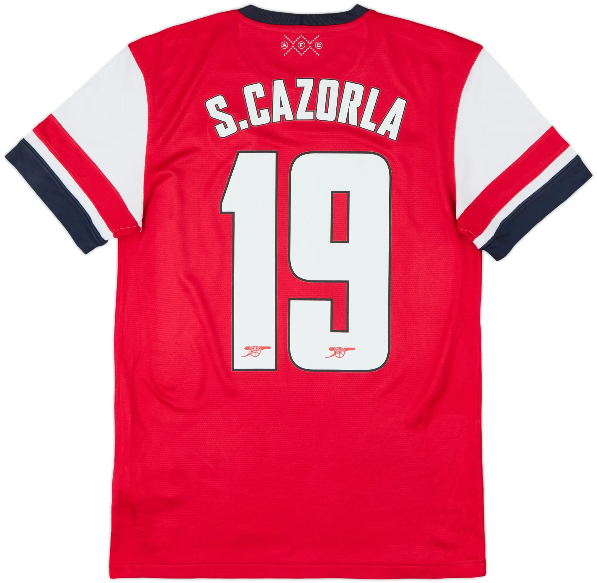 2012-14 Arsenal Home Shirt S.Cazorla #19 - 6/10 - (S)