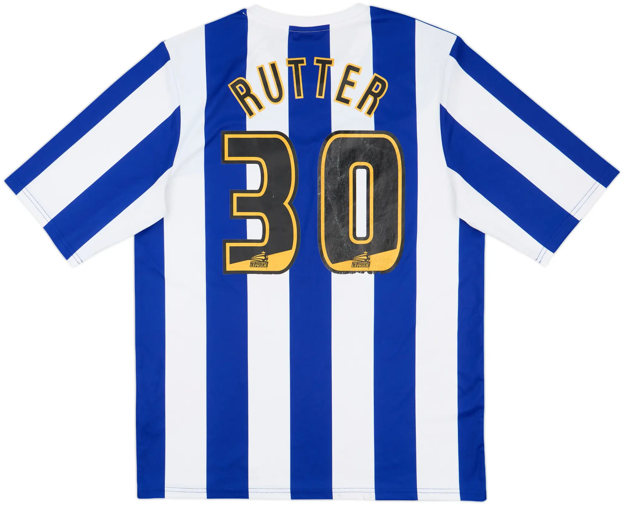 2013-14 Sheffield Wednesday Home Shirt Rutter #30 - 5/10 - (XL)