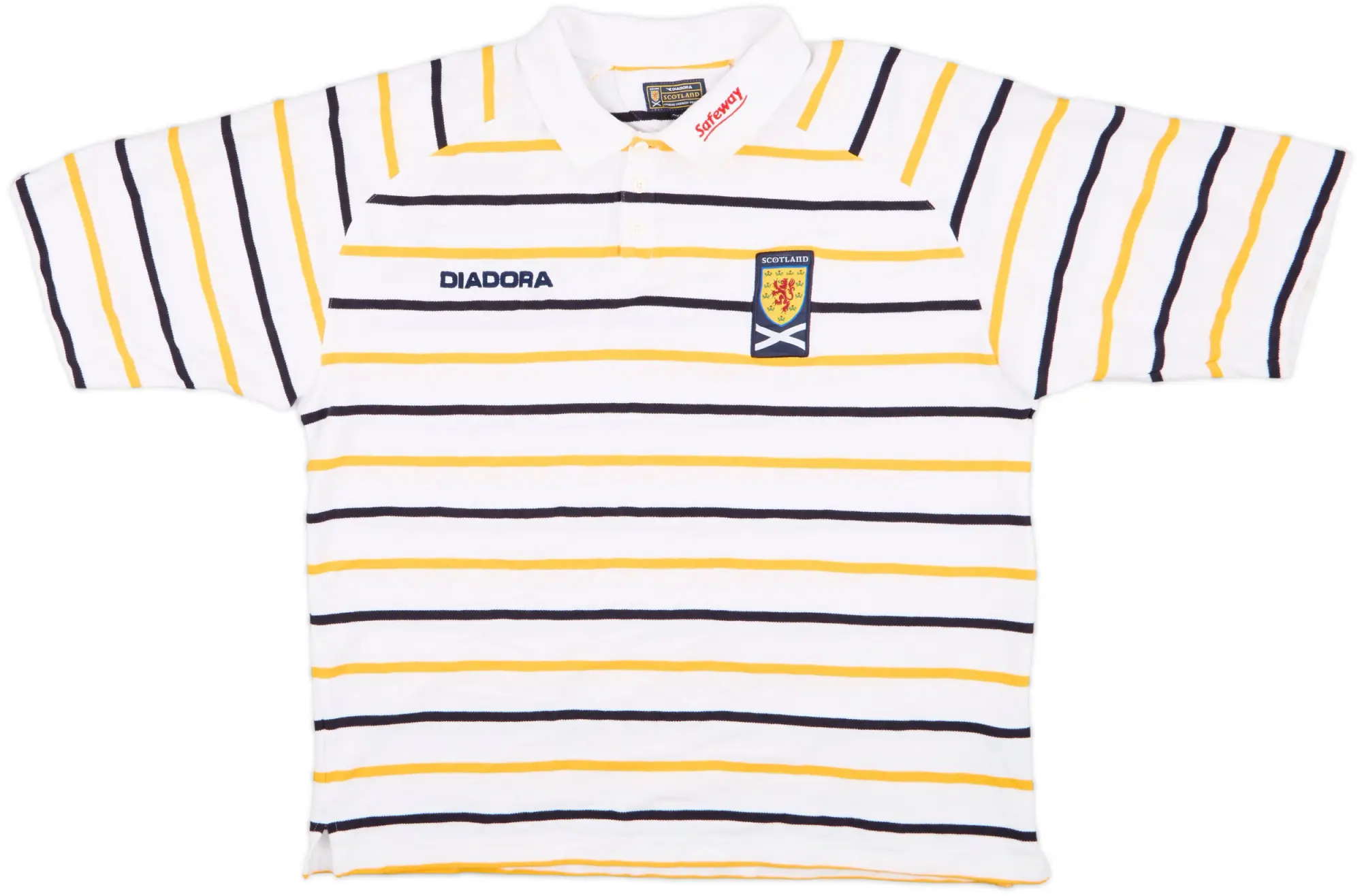 2004-05 Scotland Diadora Polo Shirt - 8/10 - (XXL)