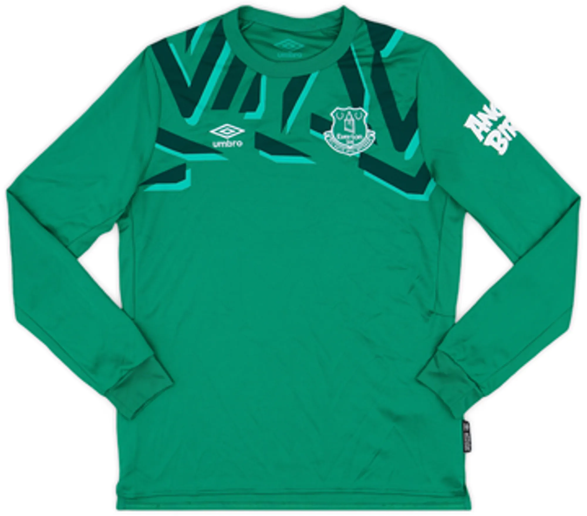 Umbro Everton Mens LS Goalkeeper Home Shirt 2019/20