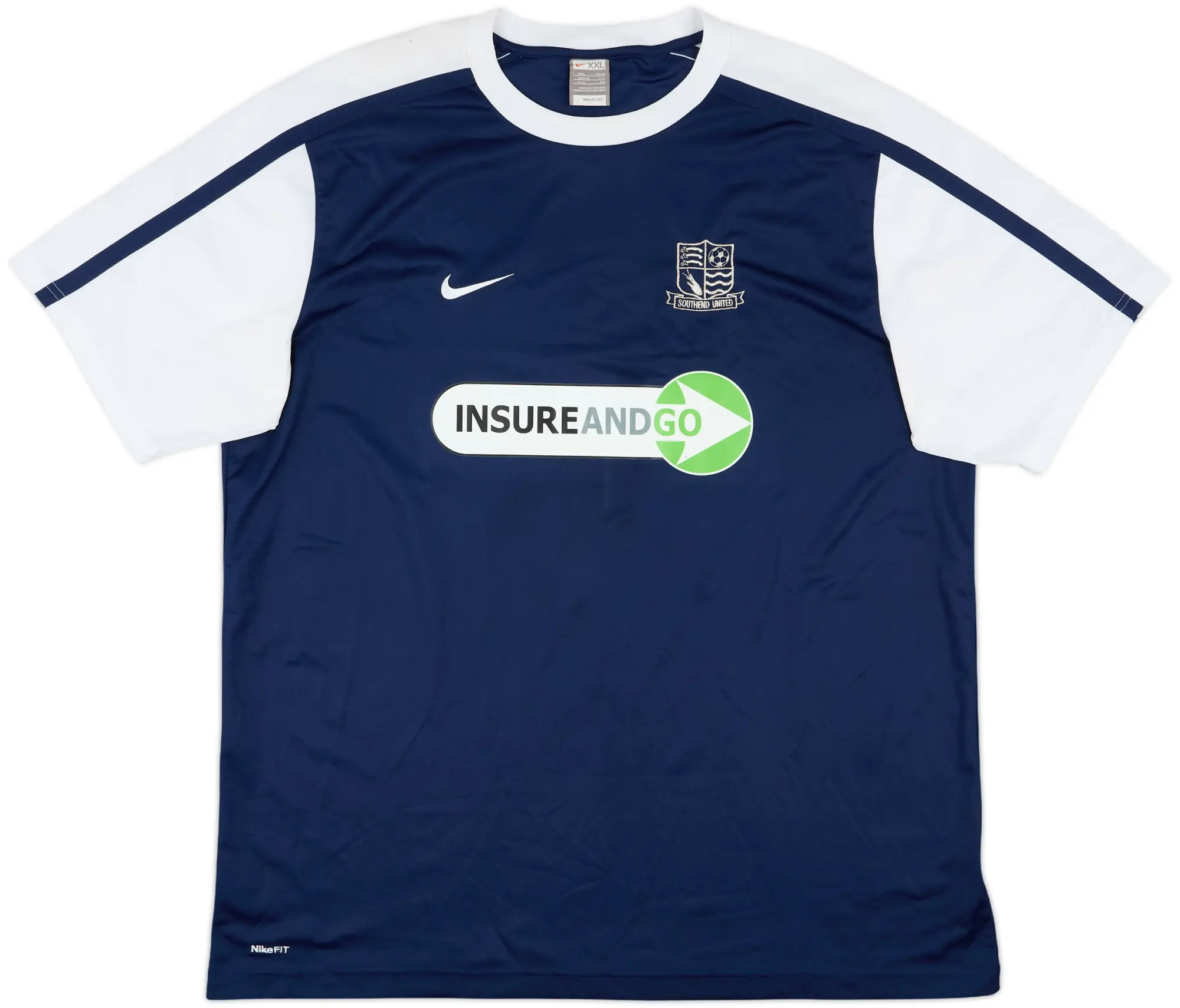 2009-10 Southend Home Shirt - 8/10 - (XXL)