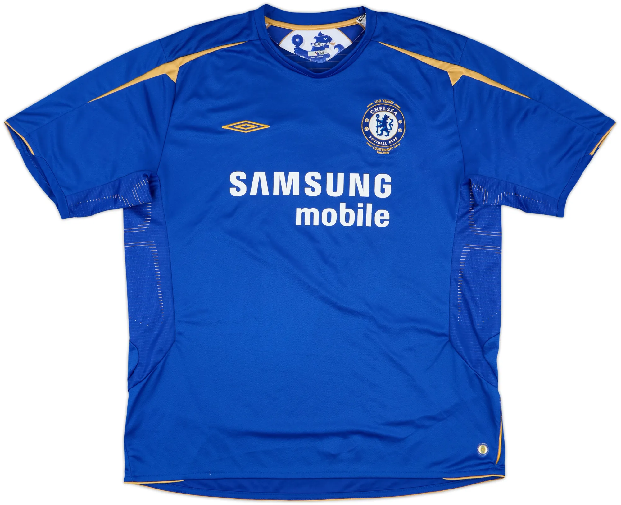 Umbro Chelsea Mens SS Home Shirt 2005/06