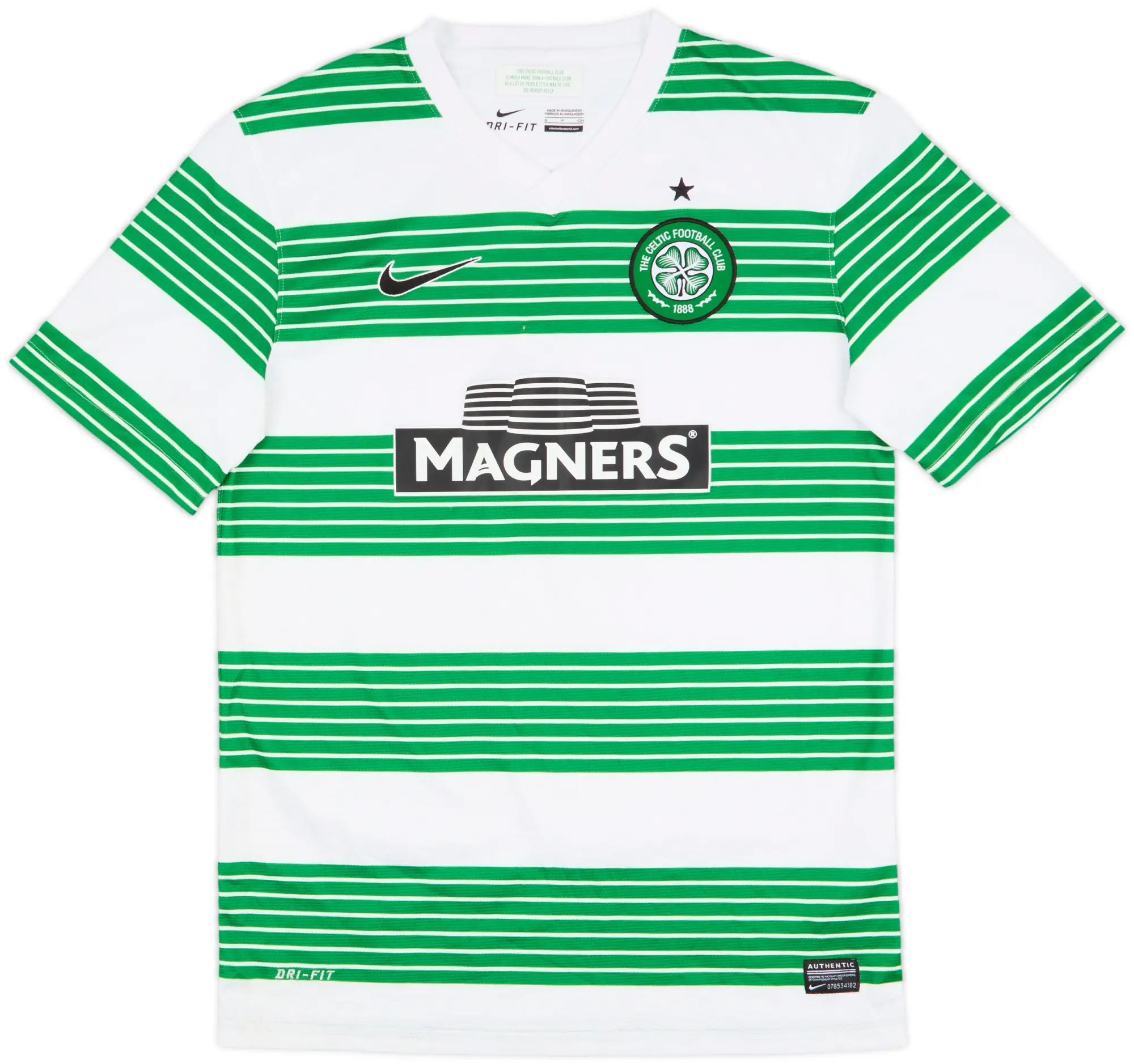 2013-15 Celtic Home Shirt - 5/10 - (M)