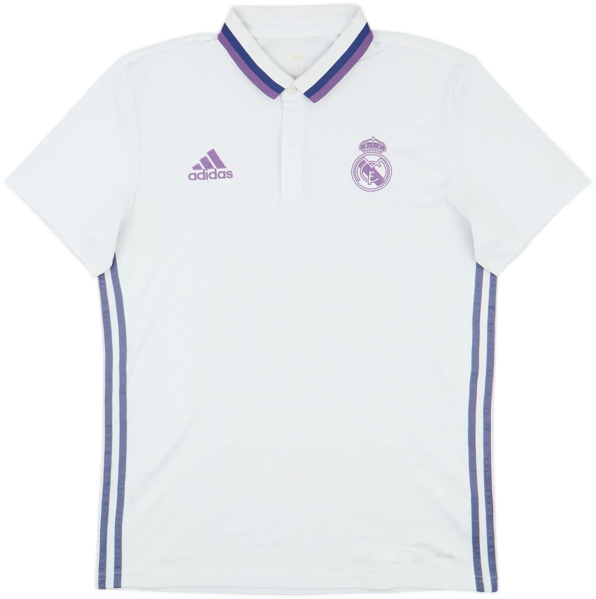 2016-17 Real Madrid adidas Polo Shirt - 10/10 - (L)