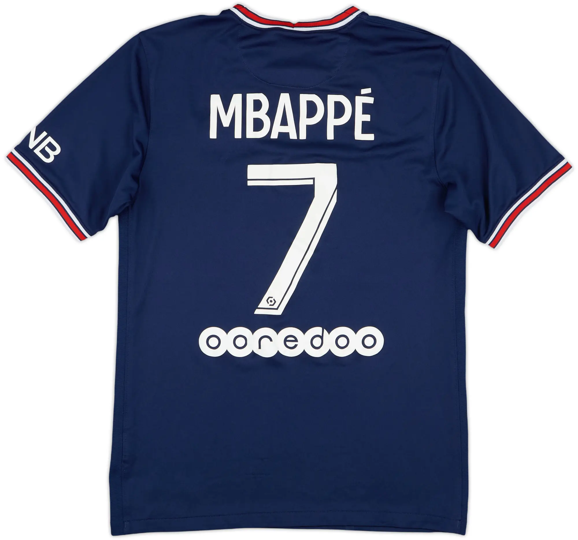 2021-22 Paris Saint-Germain Home Shirt Mbappe #7 - 7/10 - (S)