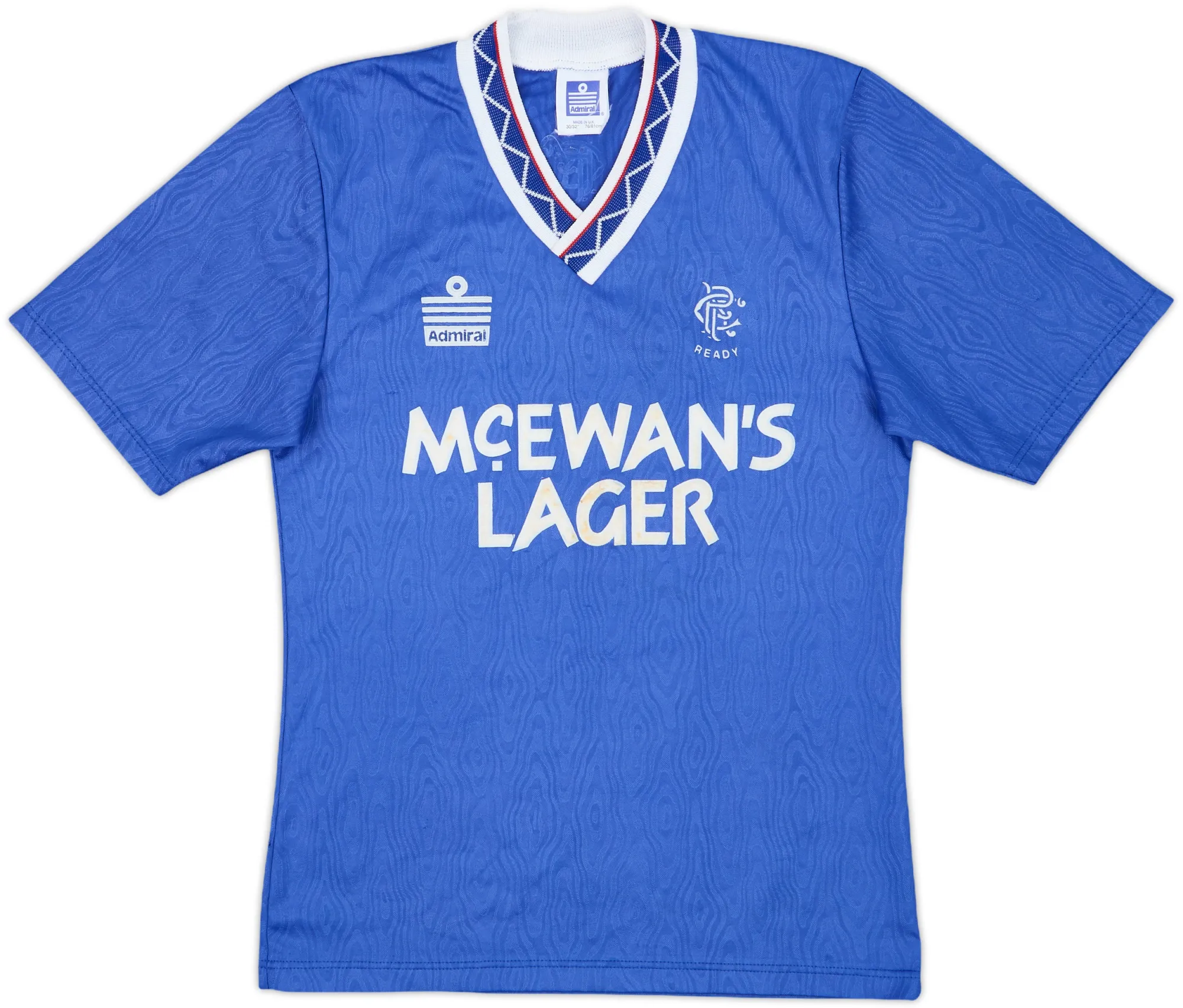Admiral Rangers Boys SS Home Shirt 1990/92