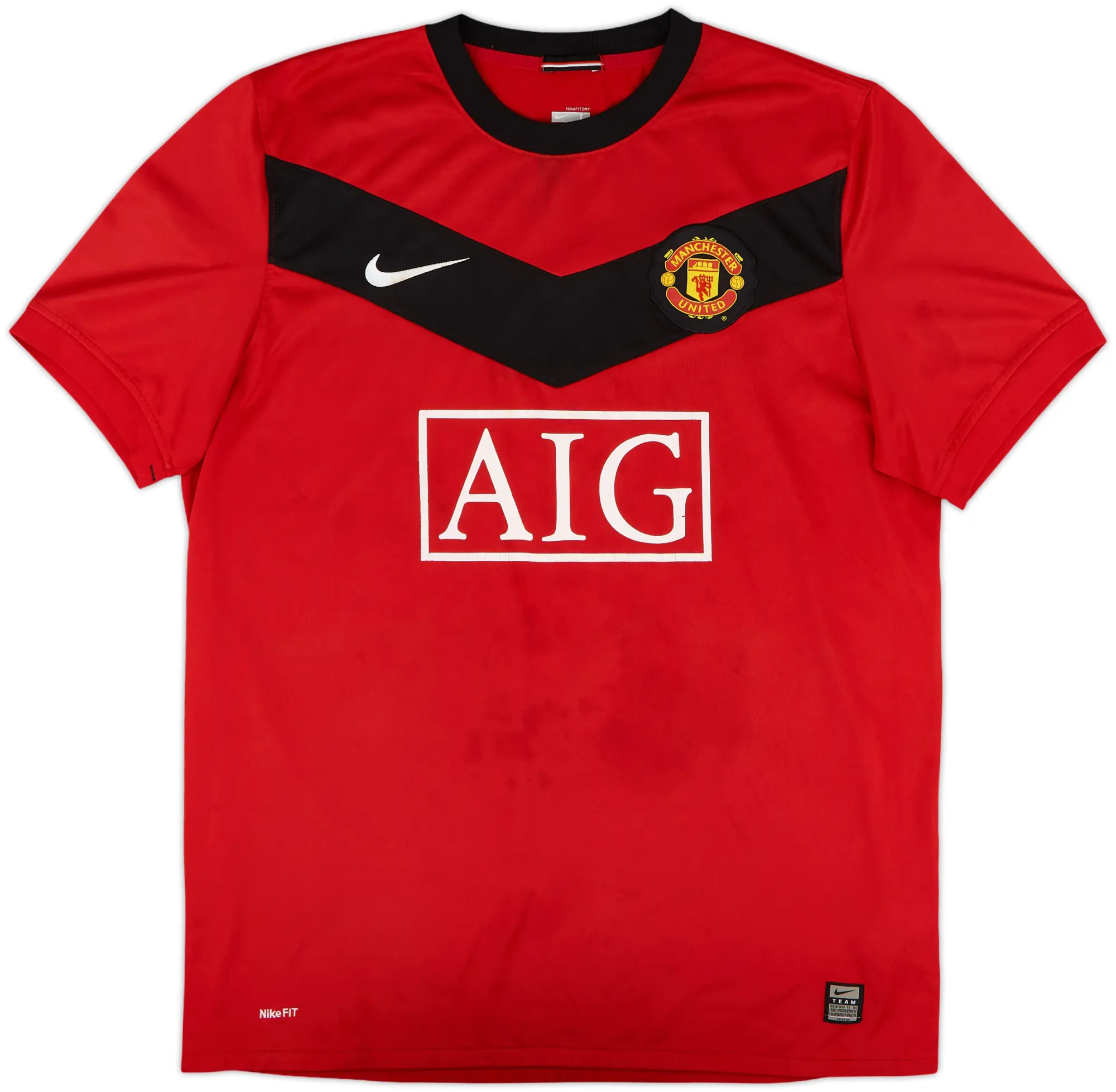 2009-10 Manchester United Home Shirt - 5/10 - (L)