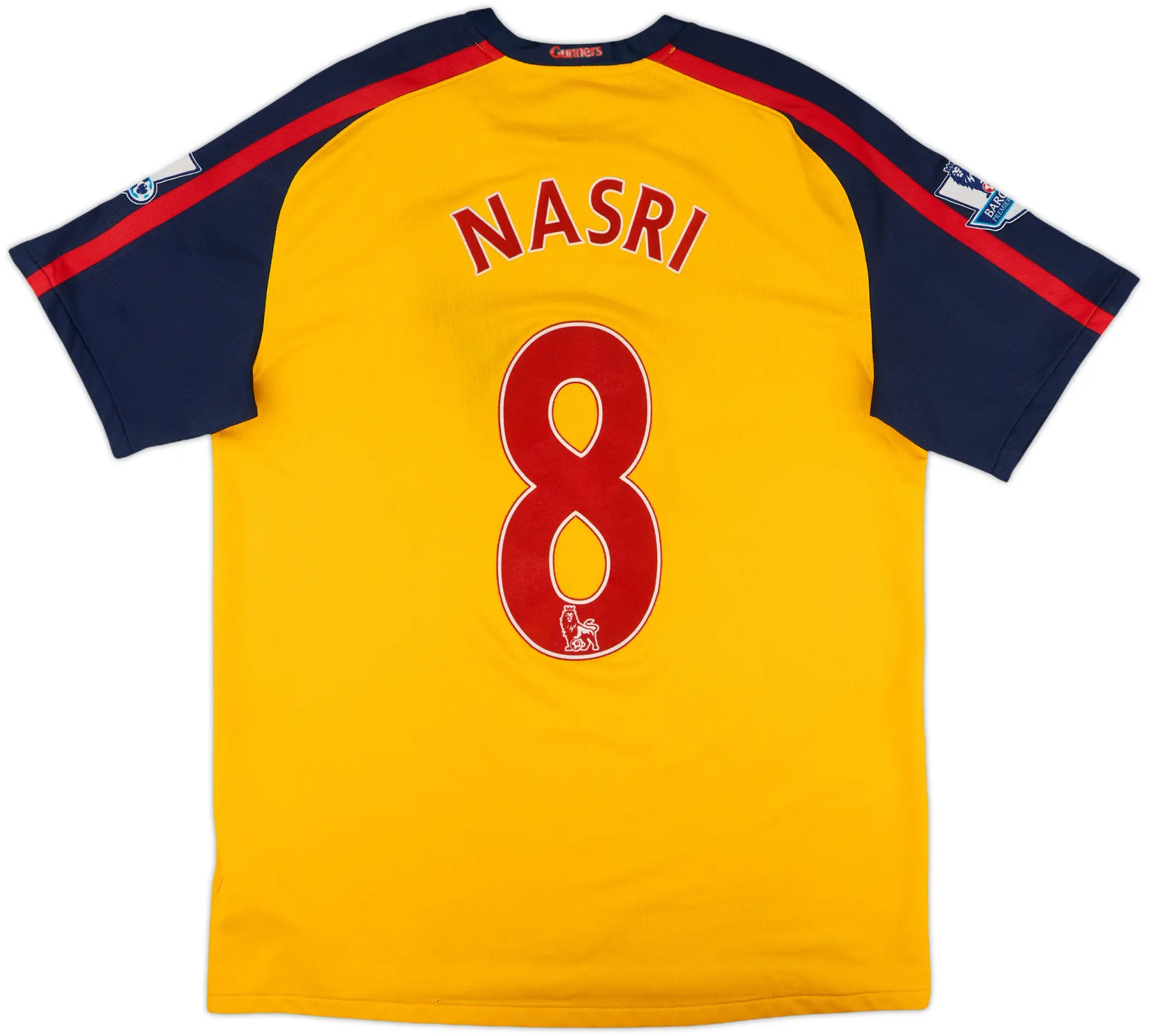 2008-09 Arsenal Away Shirt Nasri #8 - 6/10 - (L)
